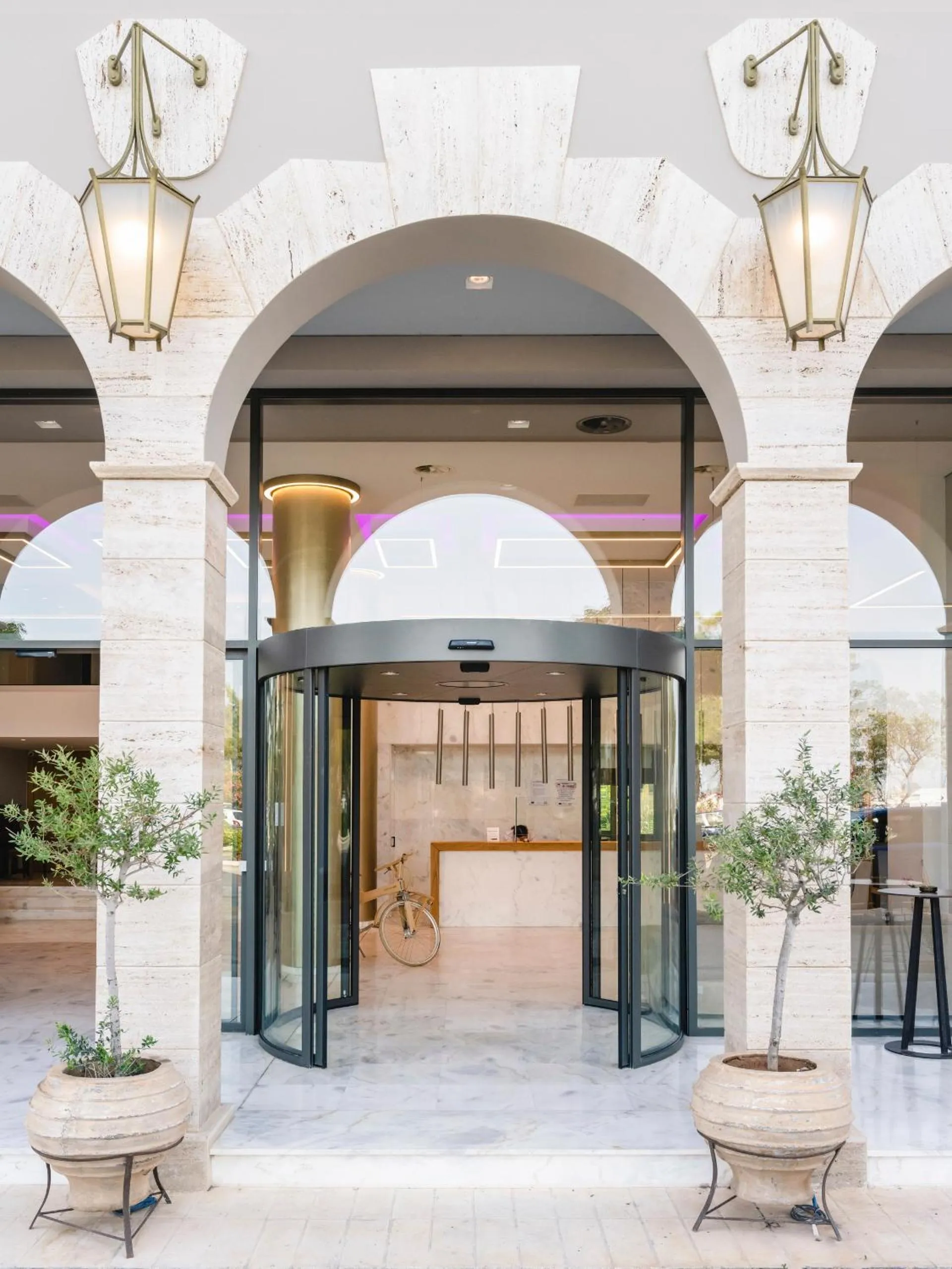 Facade/entrance in Hotel Lefkas