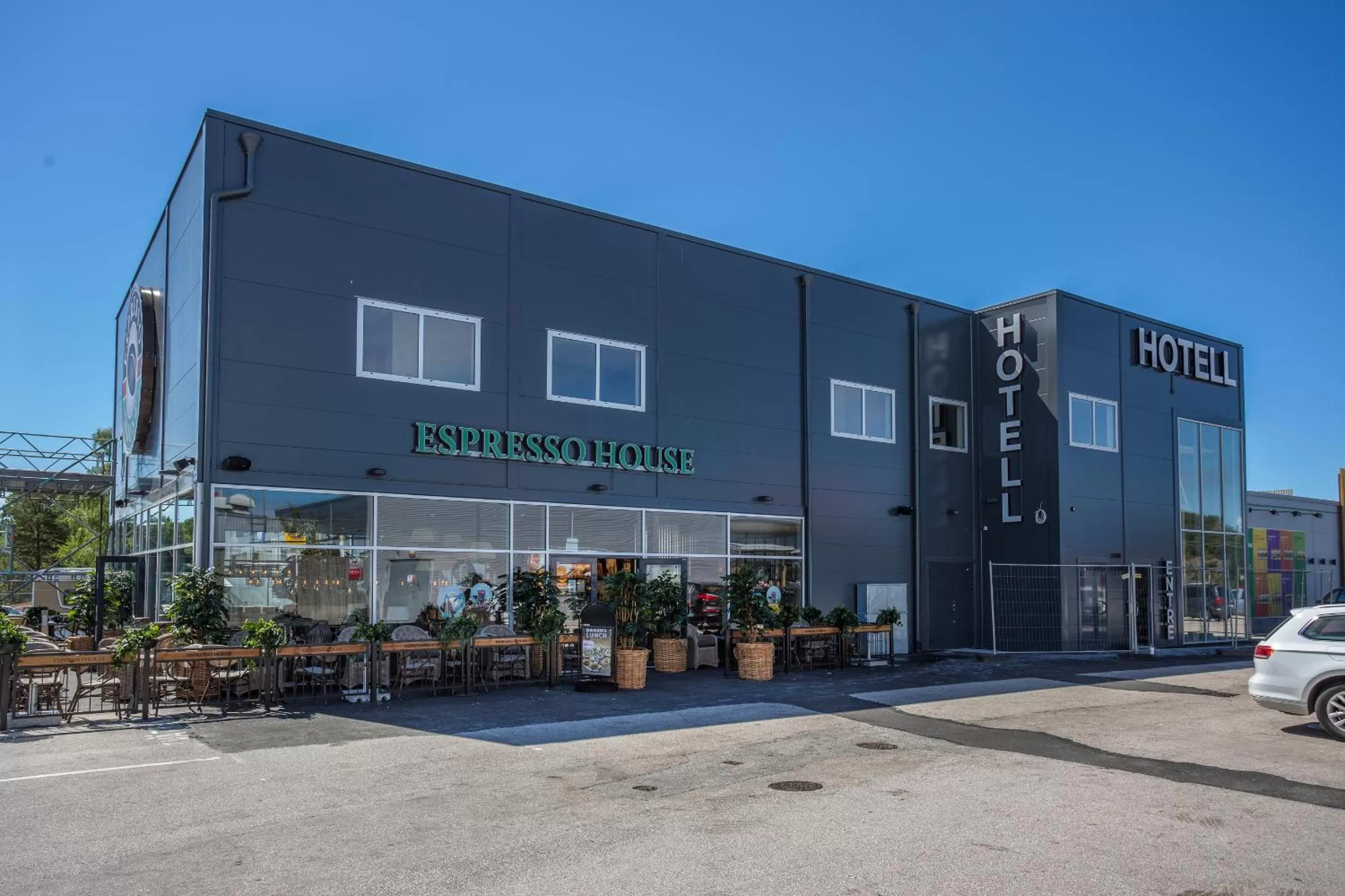 Facade/entrance in Hotel Spekeröd