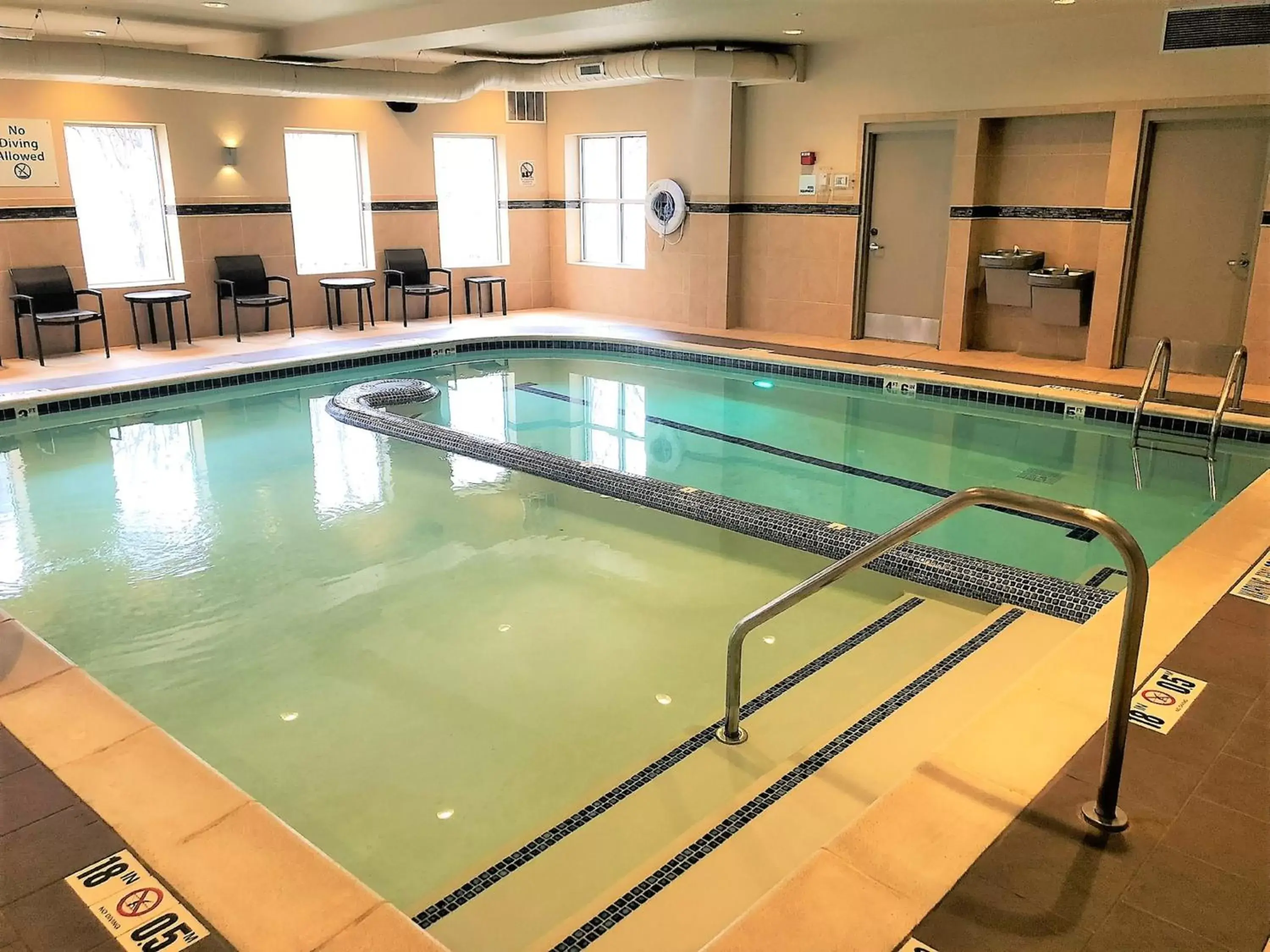 Swimming Pool in Holiday Inn Express & Suites Plymouth - Ann Arbor Area, an IHG Hotel