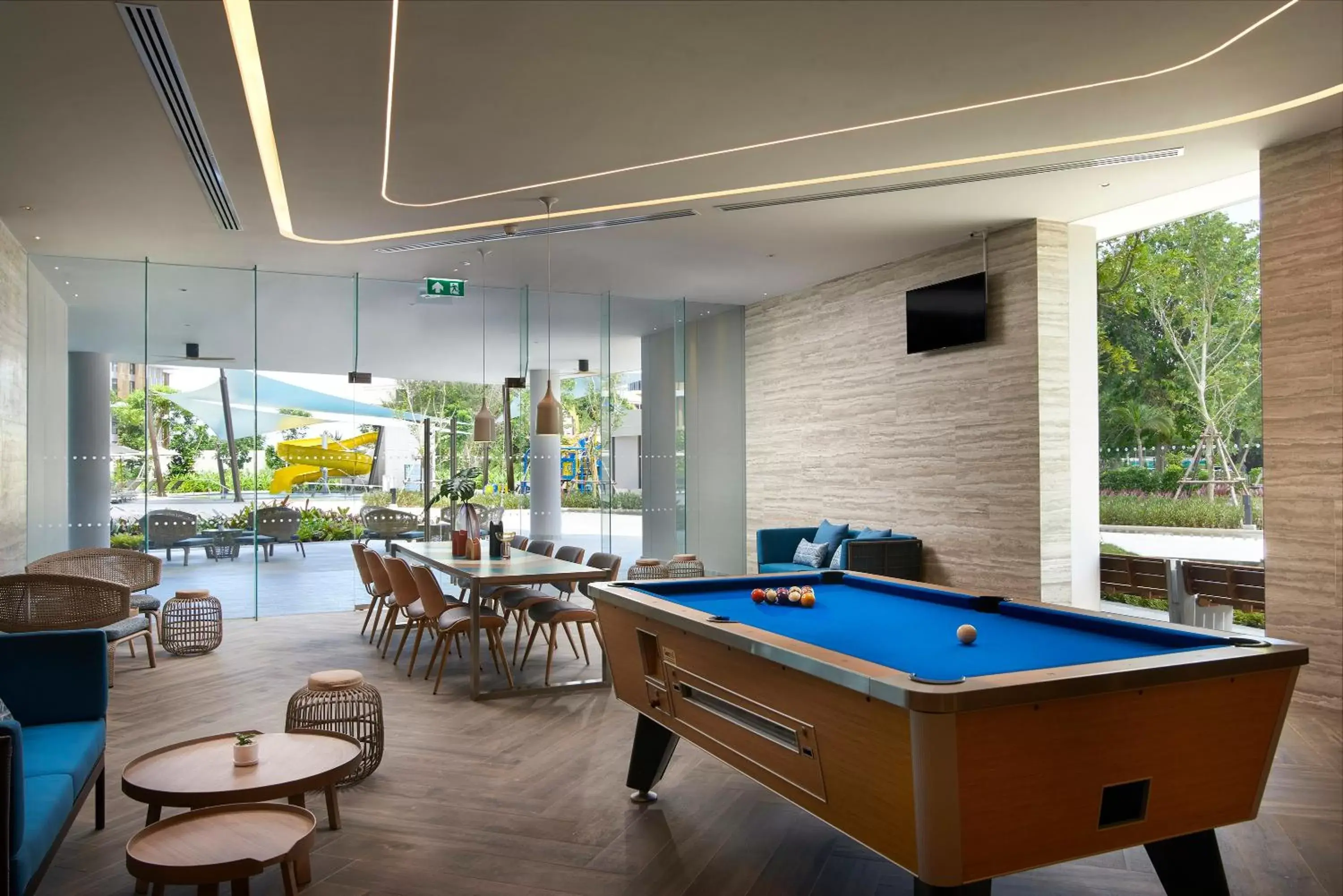 Lobby or reception, Billiards in OZO North Pattaya