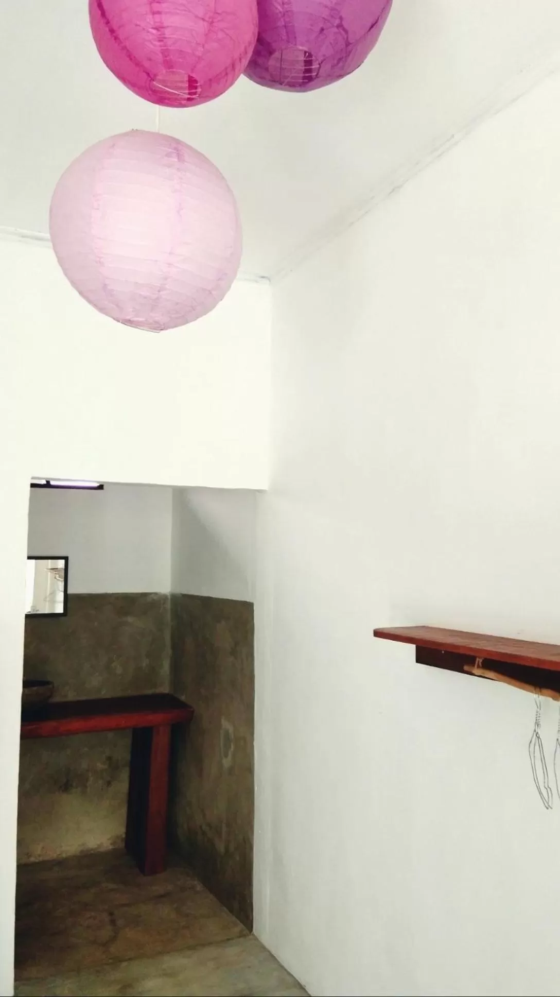 Decorative detail in Café des Arts Gili Air