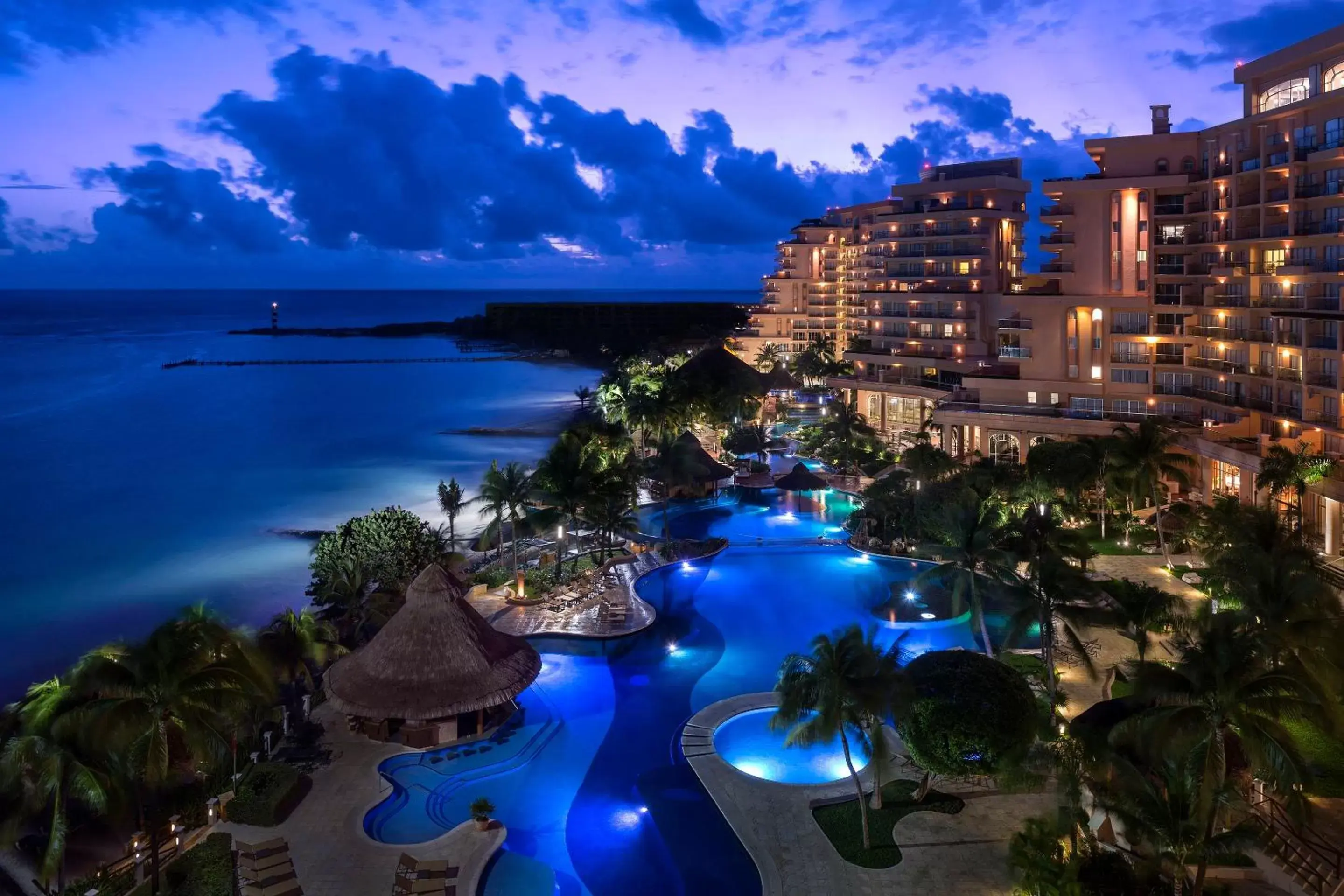 Property building, Pool View in Grand Fiesta Americana Coral Beach Cancun - All Inclusive
