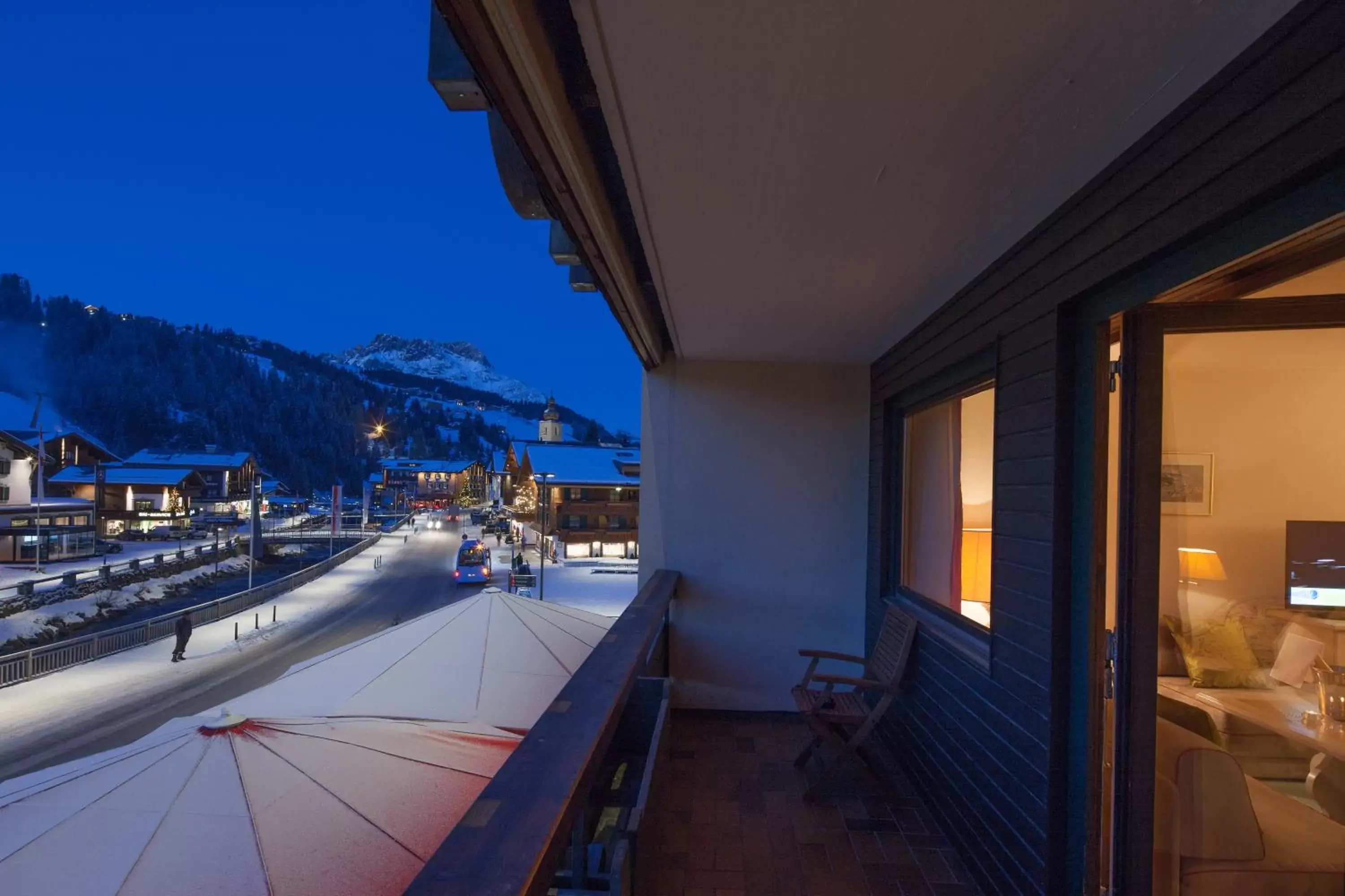 Night, Balcony/Terrace in Pfefferkorn's Hotel