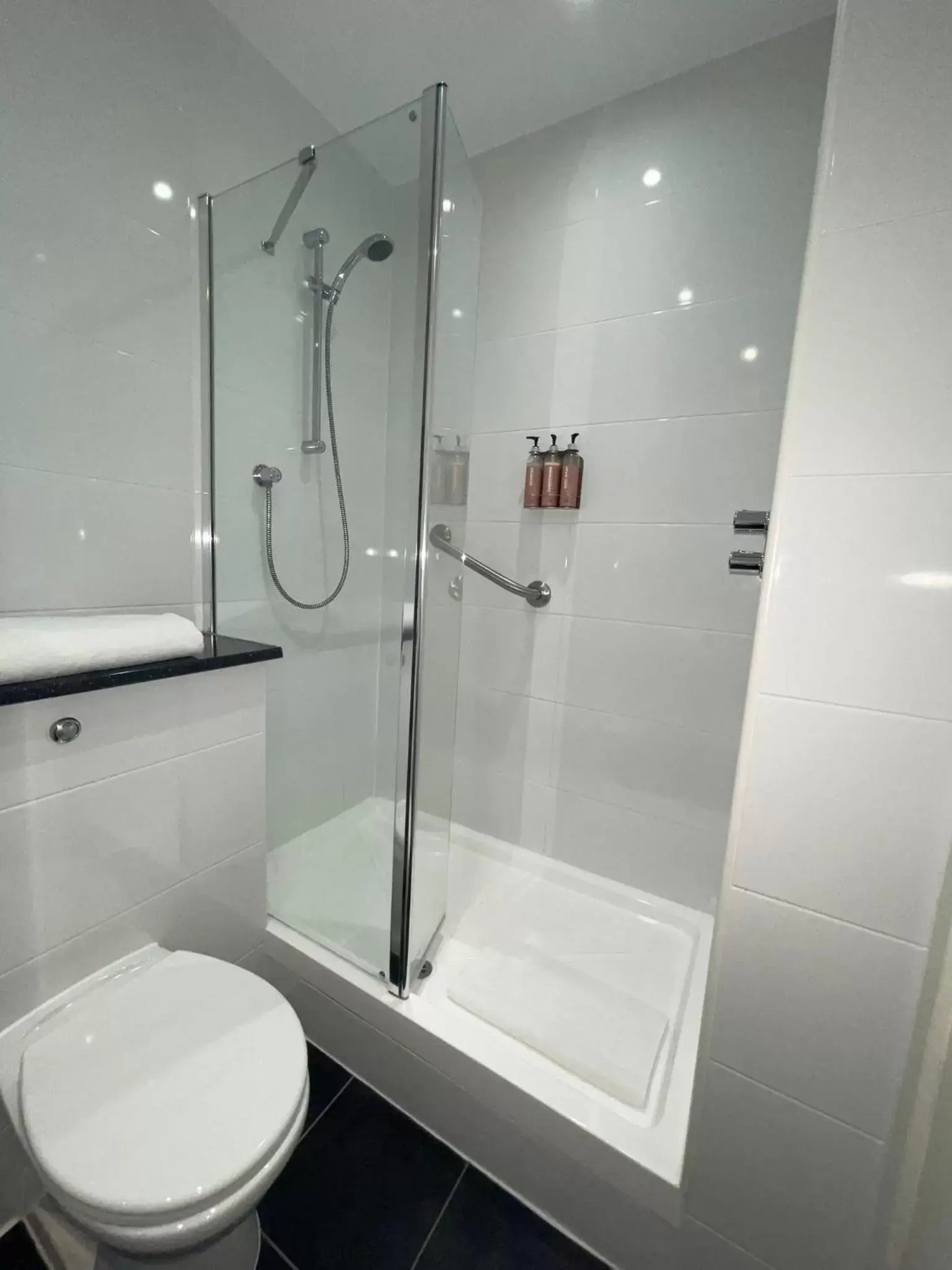 Shower, Bathroom in Heeton Concept Hotel - City Centre Liverpool