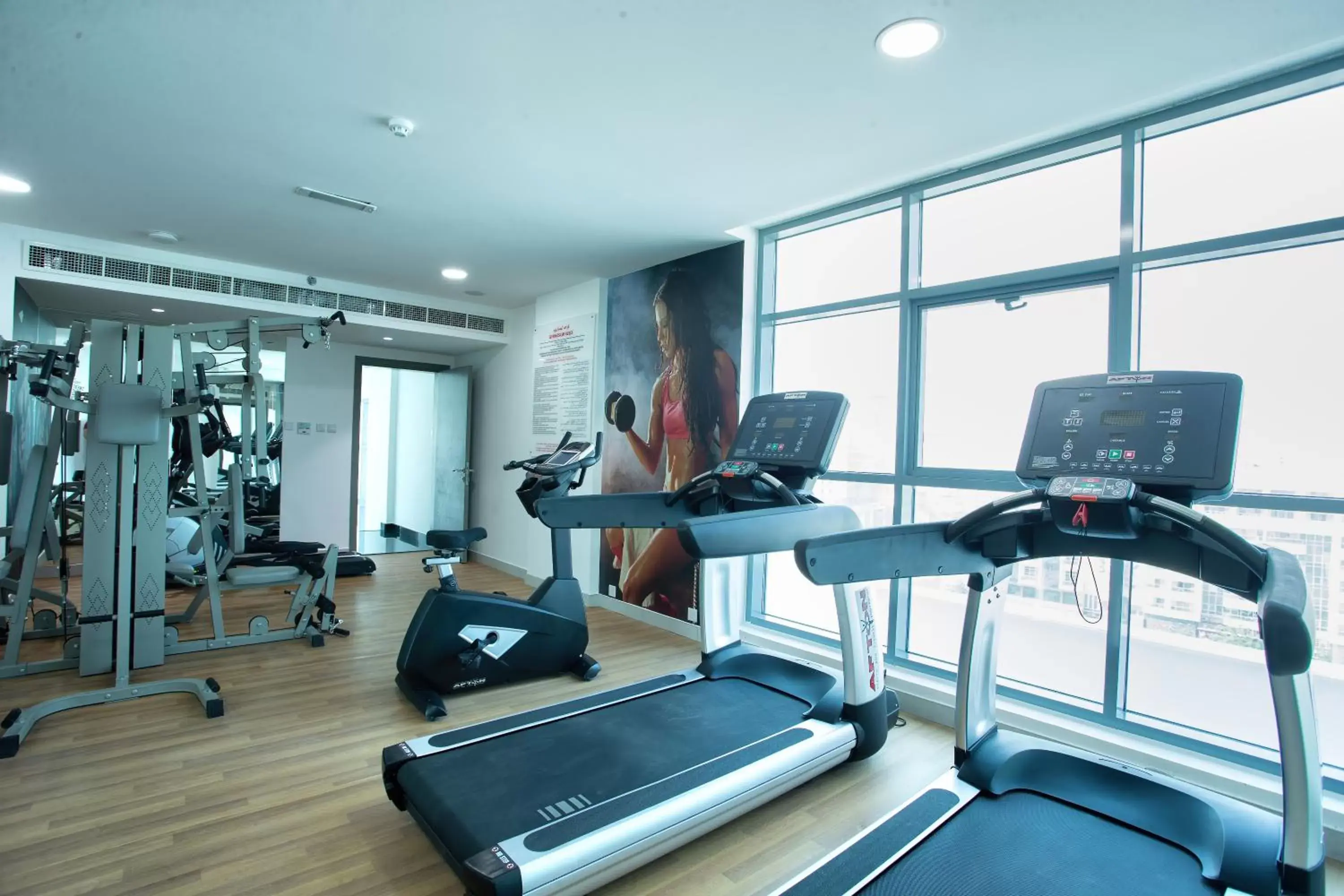 Fitness centre/facilities, Fitness Center/Facilities in City Avenue Al Reqqa Hotel