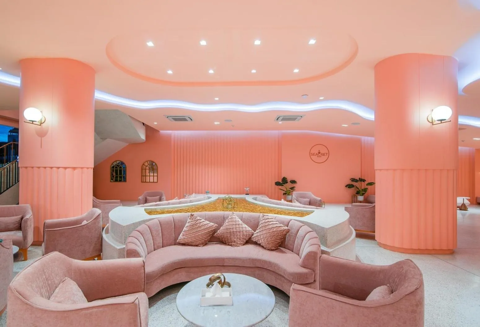 Lobby or reception, Bed in The Sea Cret Hua Hin