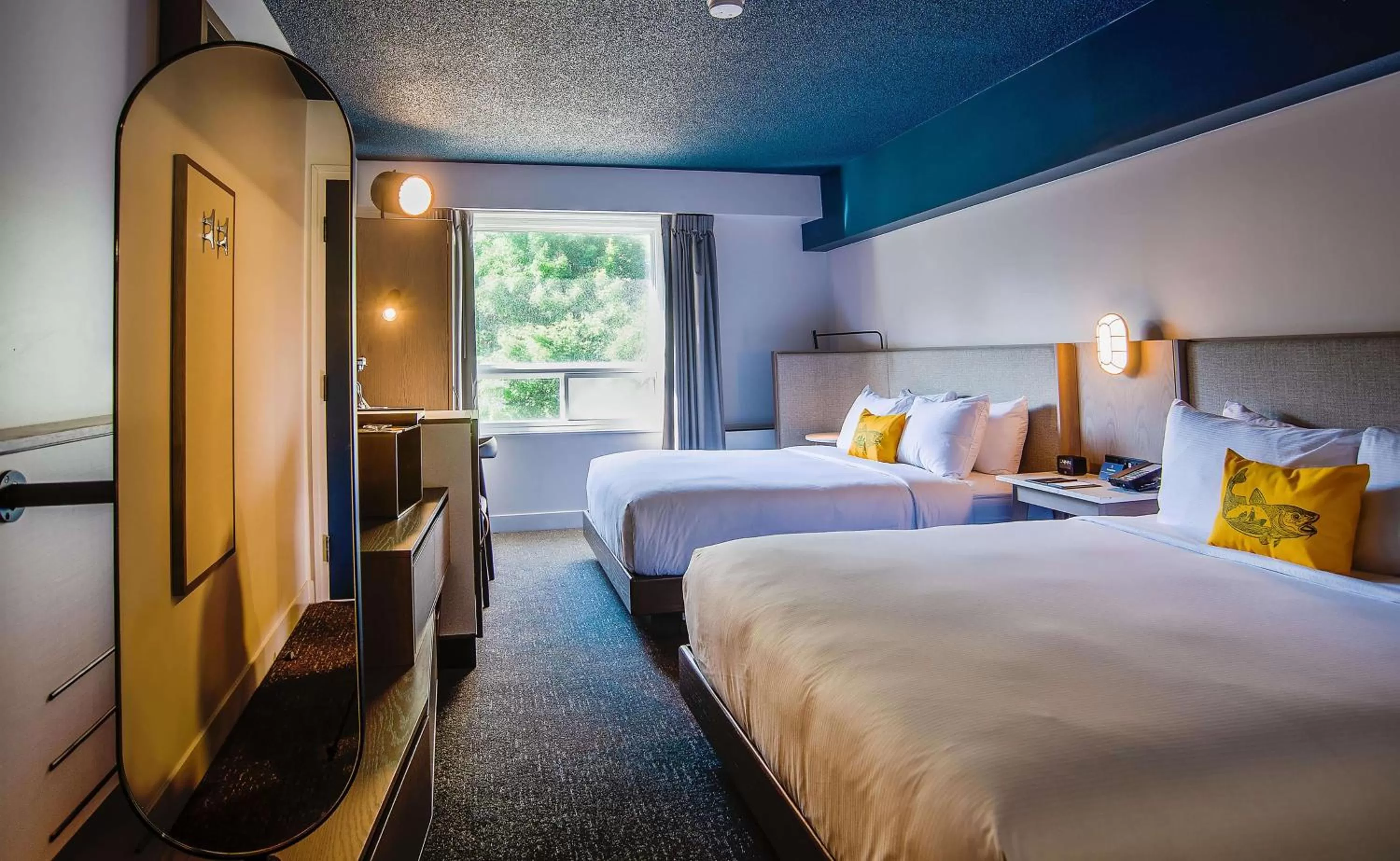 Bed in DoubleTree by Hilton St. John's Harbourview