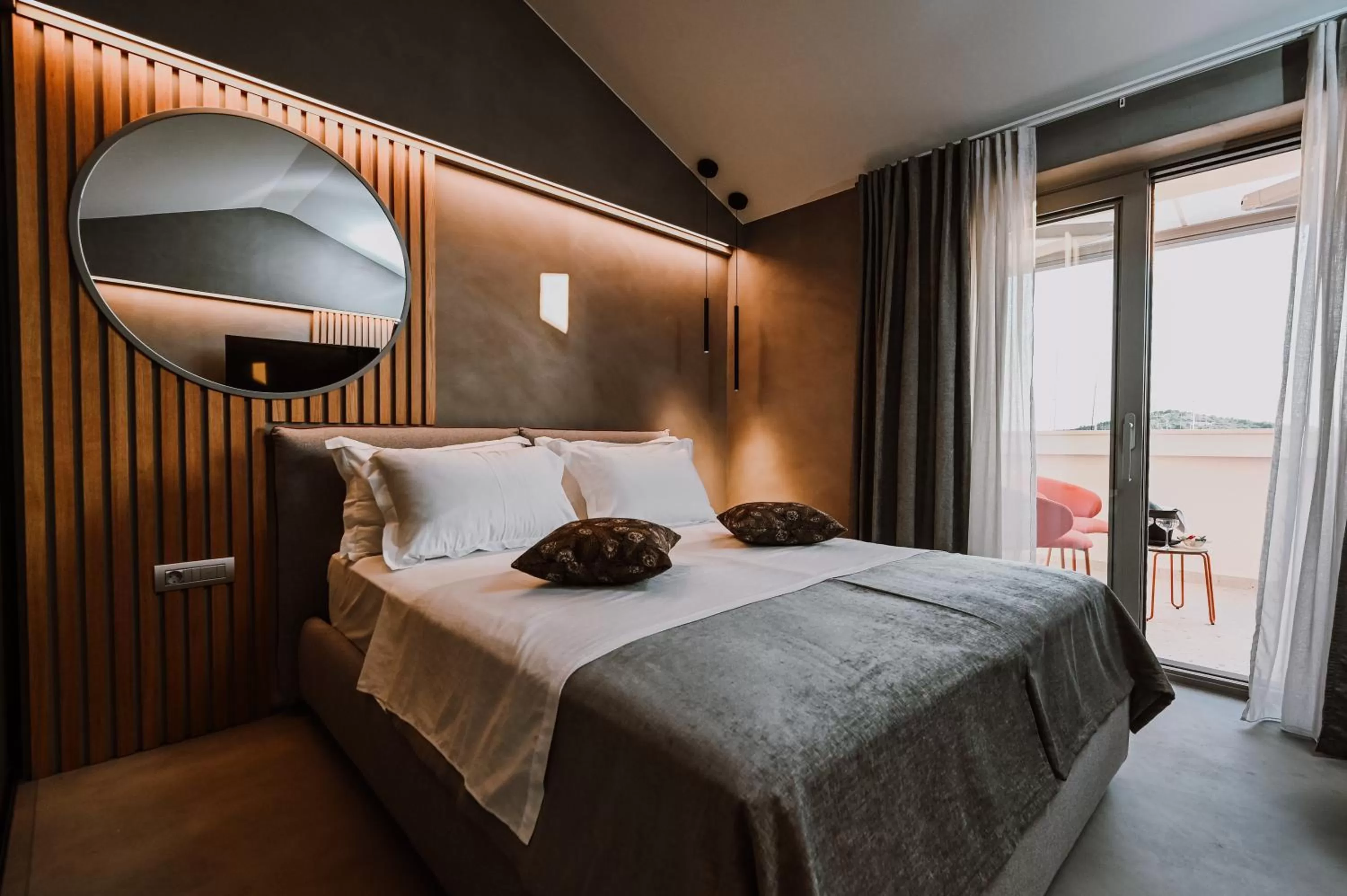 Photo of the whole room, Bed in Hotel Stomorin-Marina Hramina