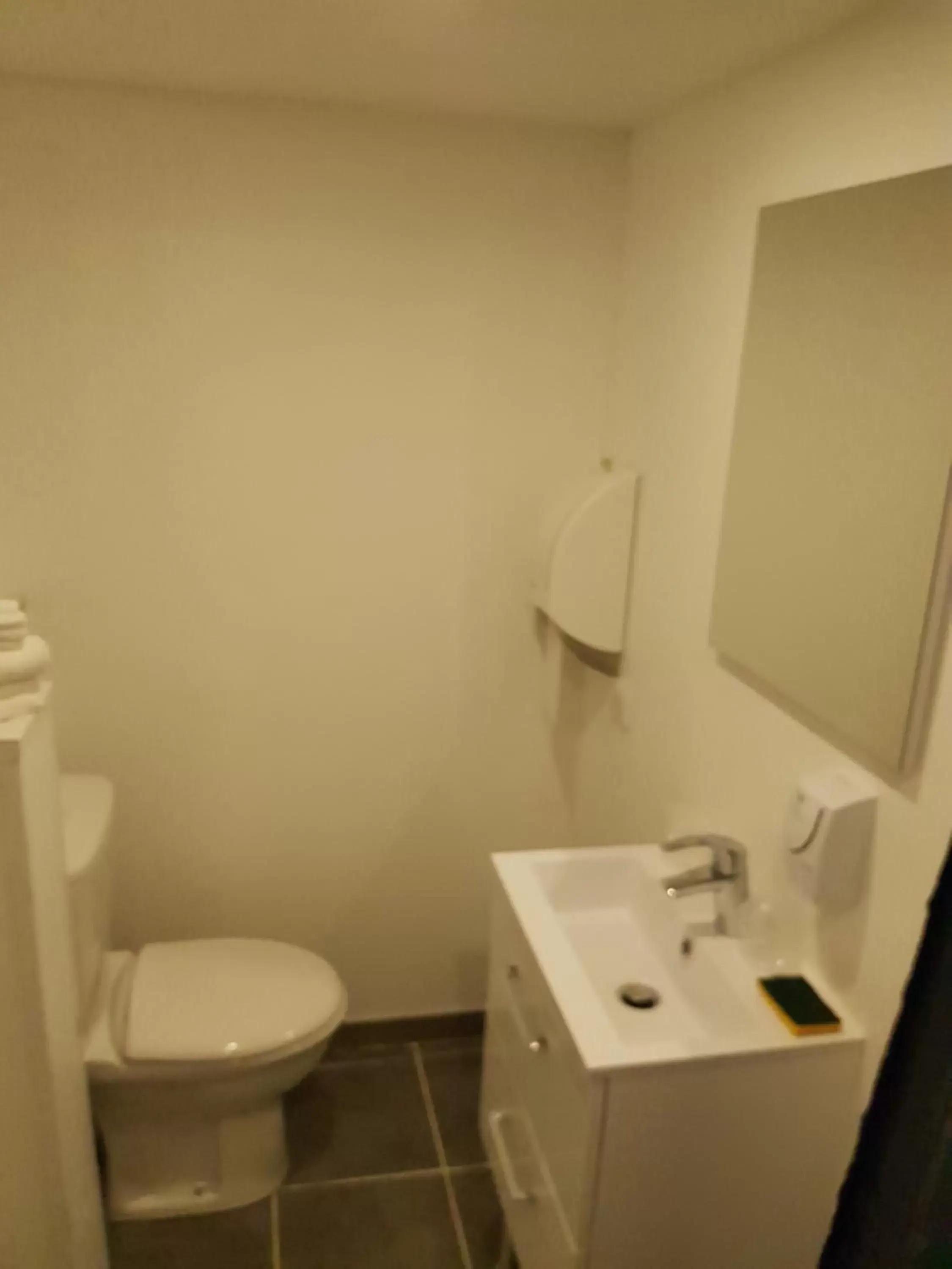 Bathroom in Hotel-Restaurant Du Port
