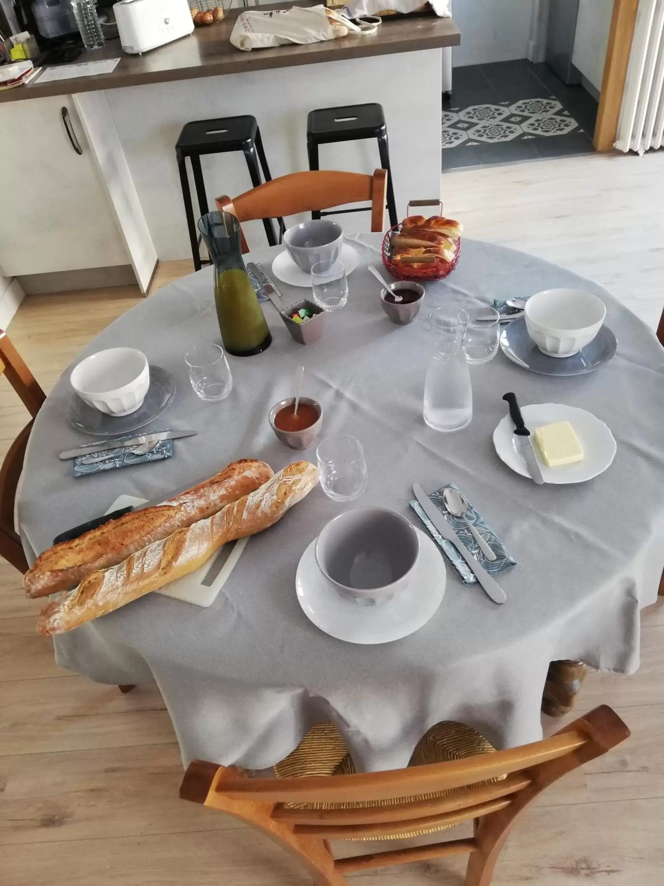 Breakfast, Restaurant/Places to Eat in Chambres d'hôtes "Le Verrie Cosy"