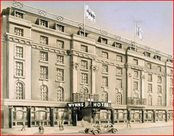 Facade/entrance, Property Building in Wynn's Hotel