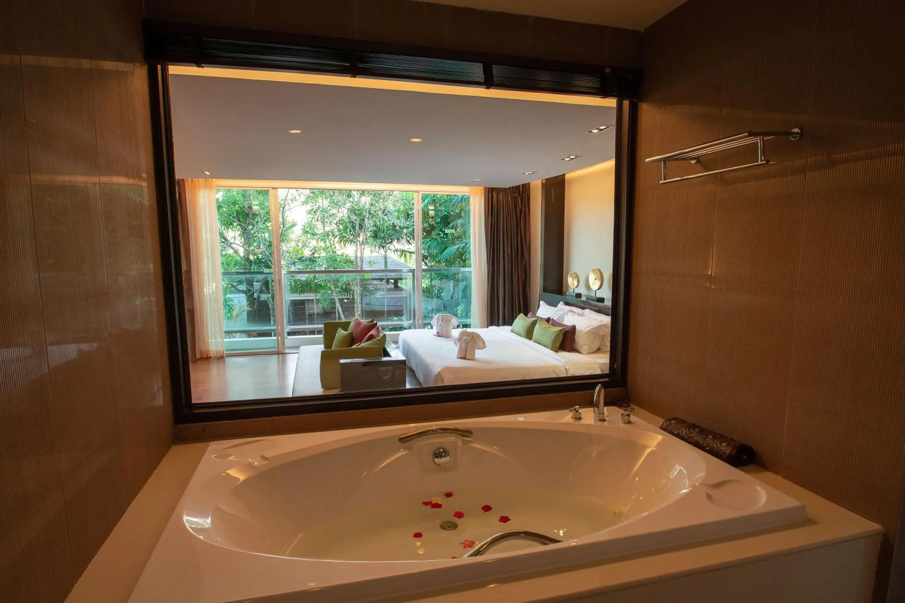 Bathroom in Peach Blossom Resort & Pool Villa - SHA Plus Bathroom in Peach Blossom Resort & Pool Villa - SHA Plus