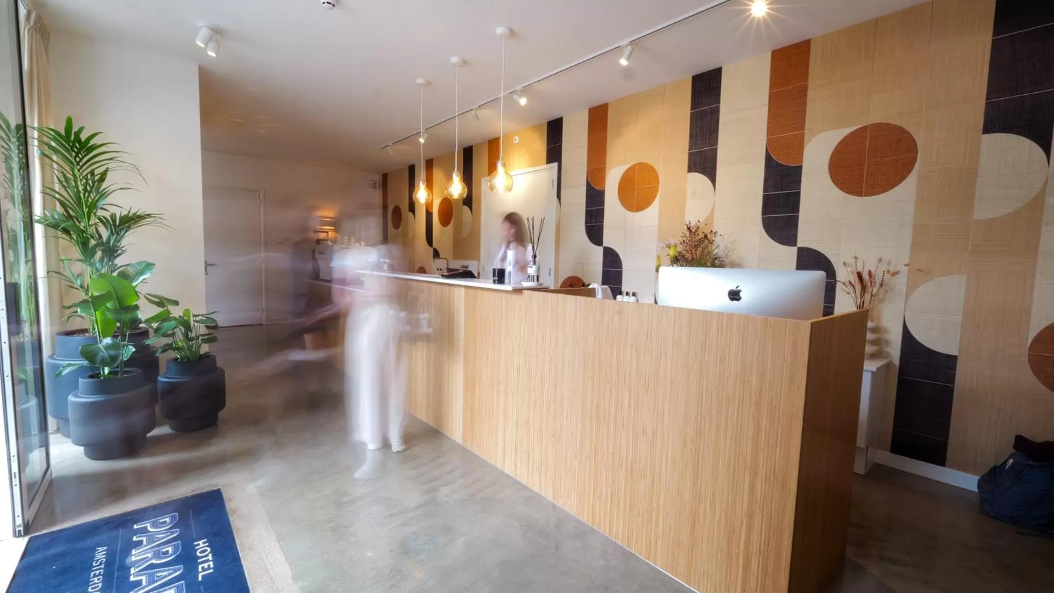 Lobby or reception in Hotel Paradis Zandvoort