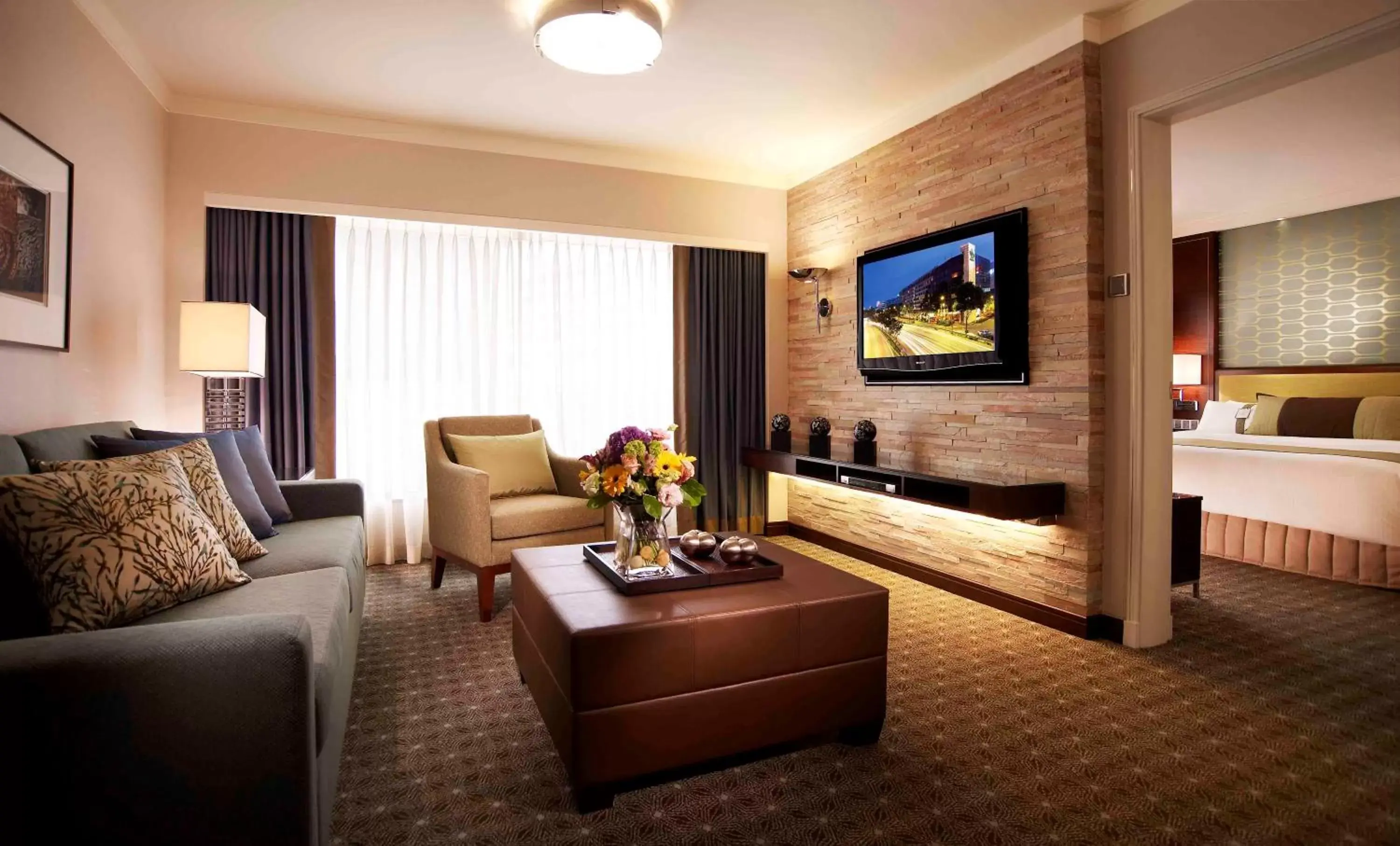 TV and multimedia, Seating Area in Holiday Inn Singapore Orchard City Centre, an IHG Hotel