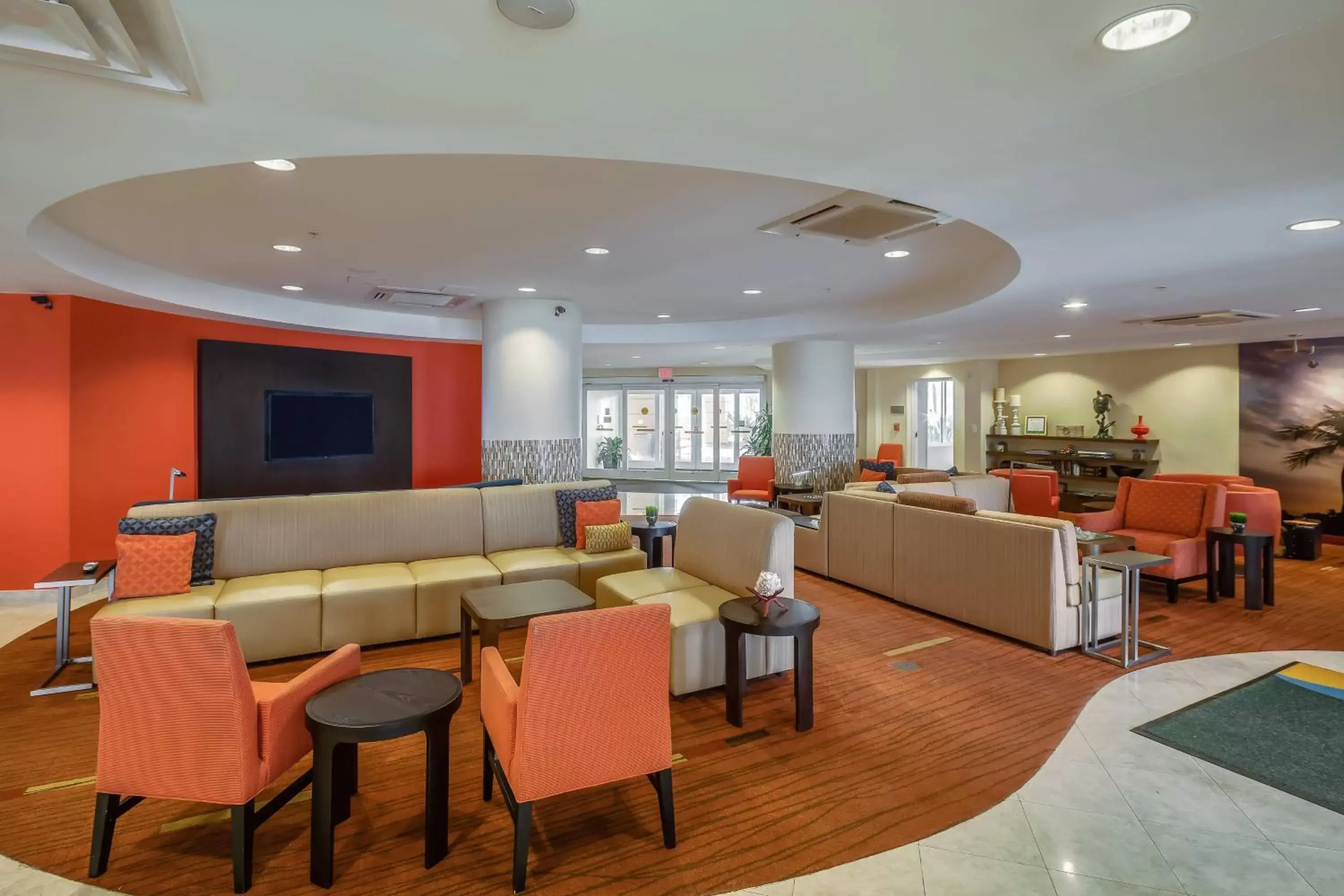 Lobby or reception in Courtyard by Marriott Jacksonville Beach Oceanfront