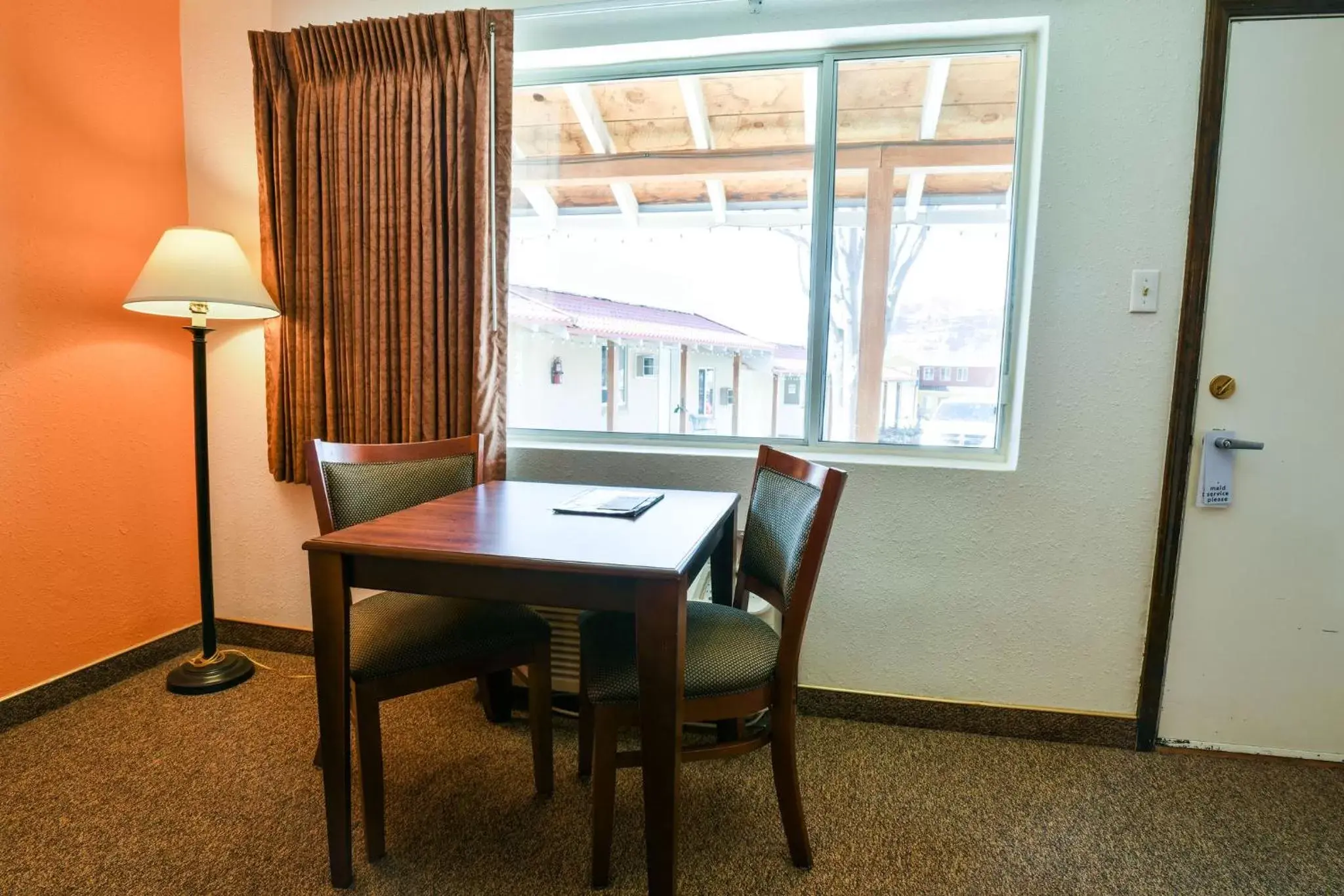 Seating area in Adventure Inn Moab