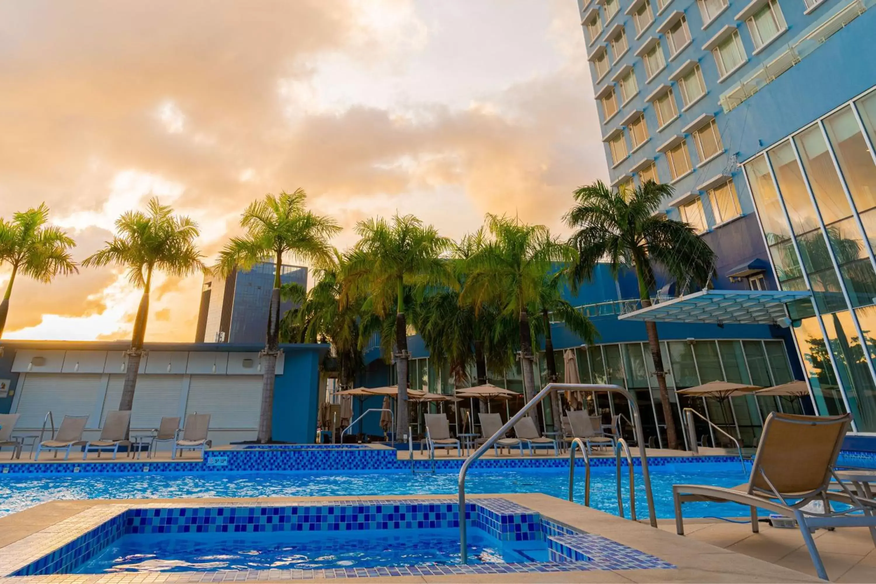 Swimming Pool in Guyana Marriott Hotel Georgetown