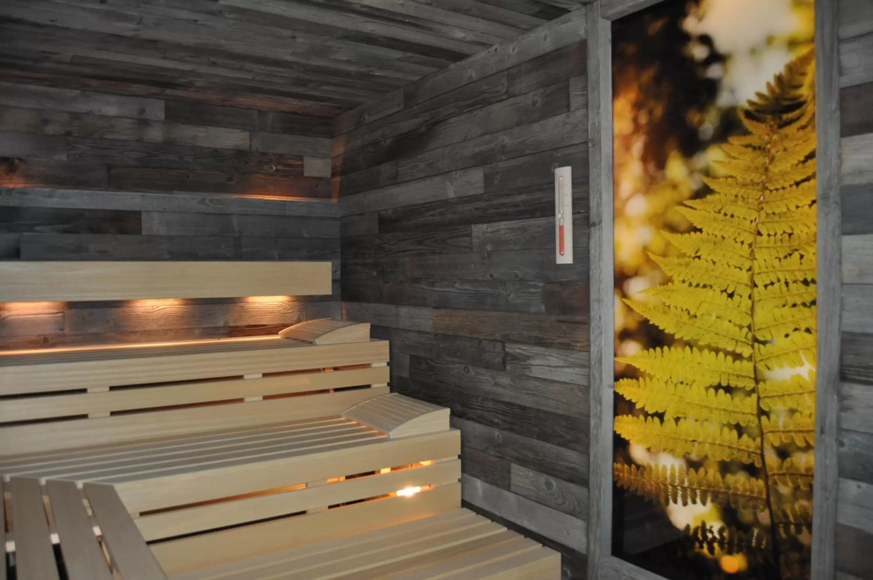 Sauna in BERG & SPA HOTEL GABELBACH