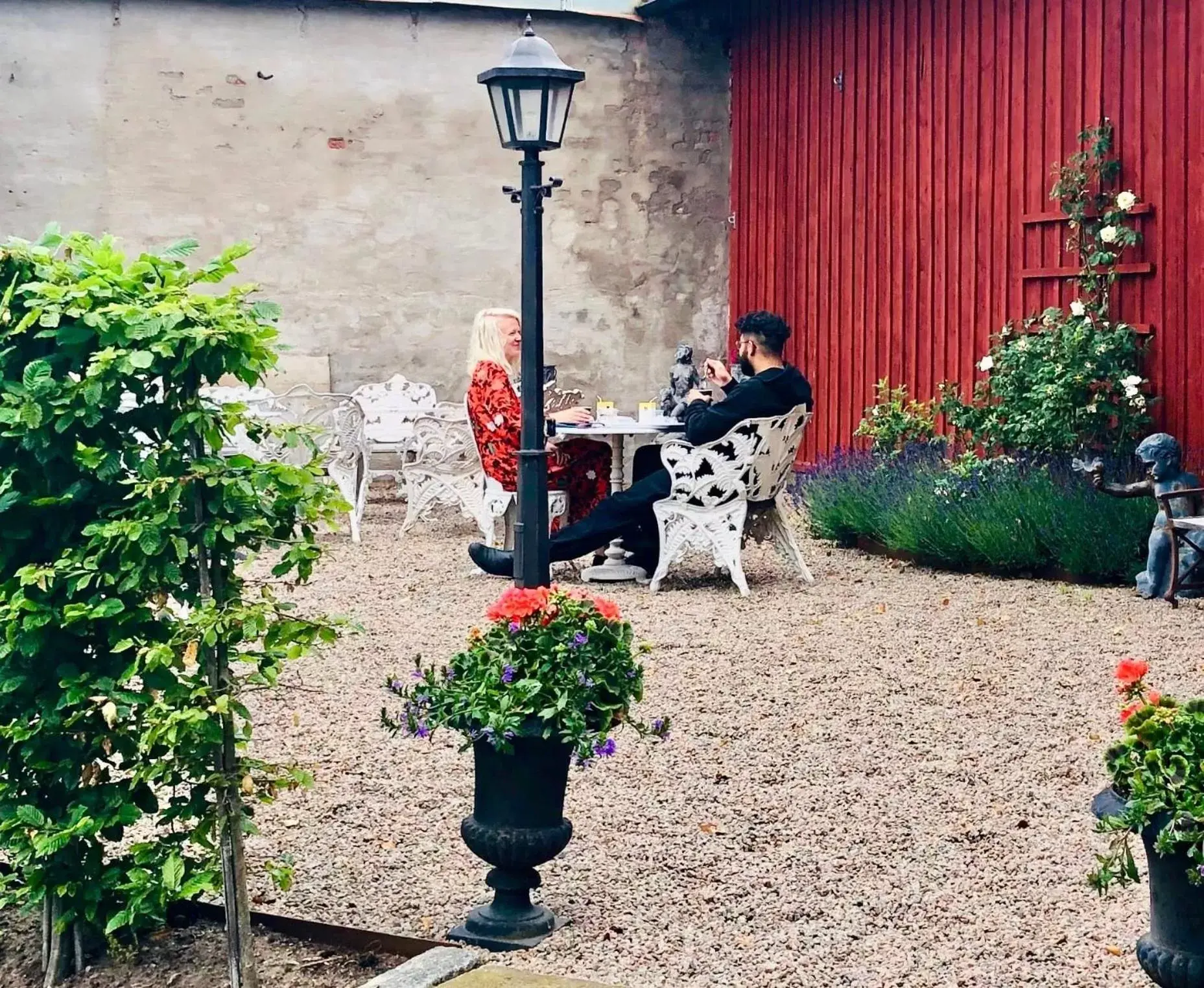 Inner courtyard view in Hotell Hamngatan 27