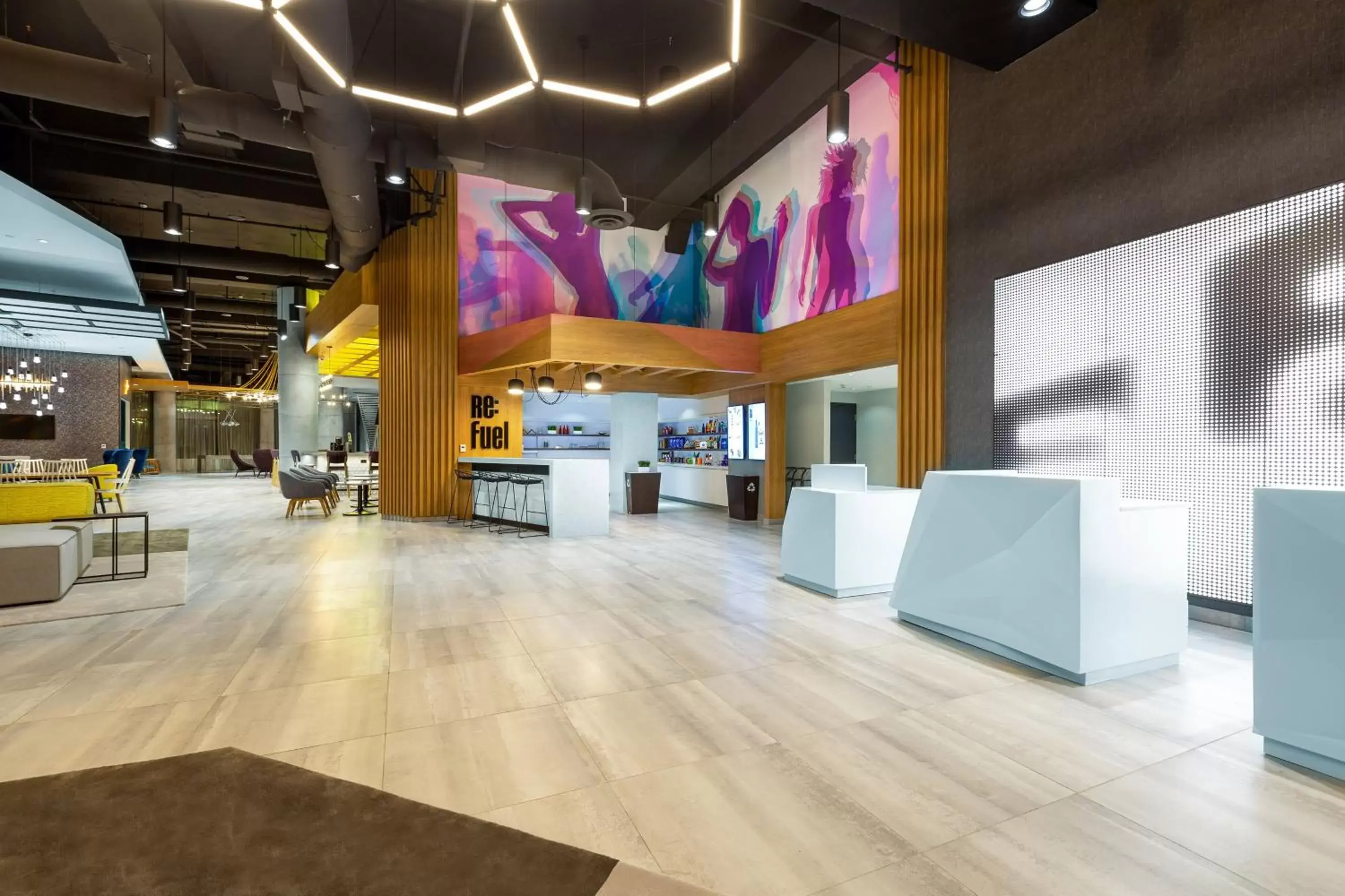 Lobby or reception in Aloft San Juan