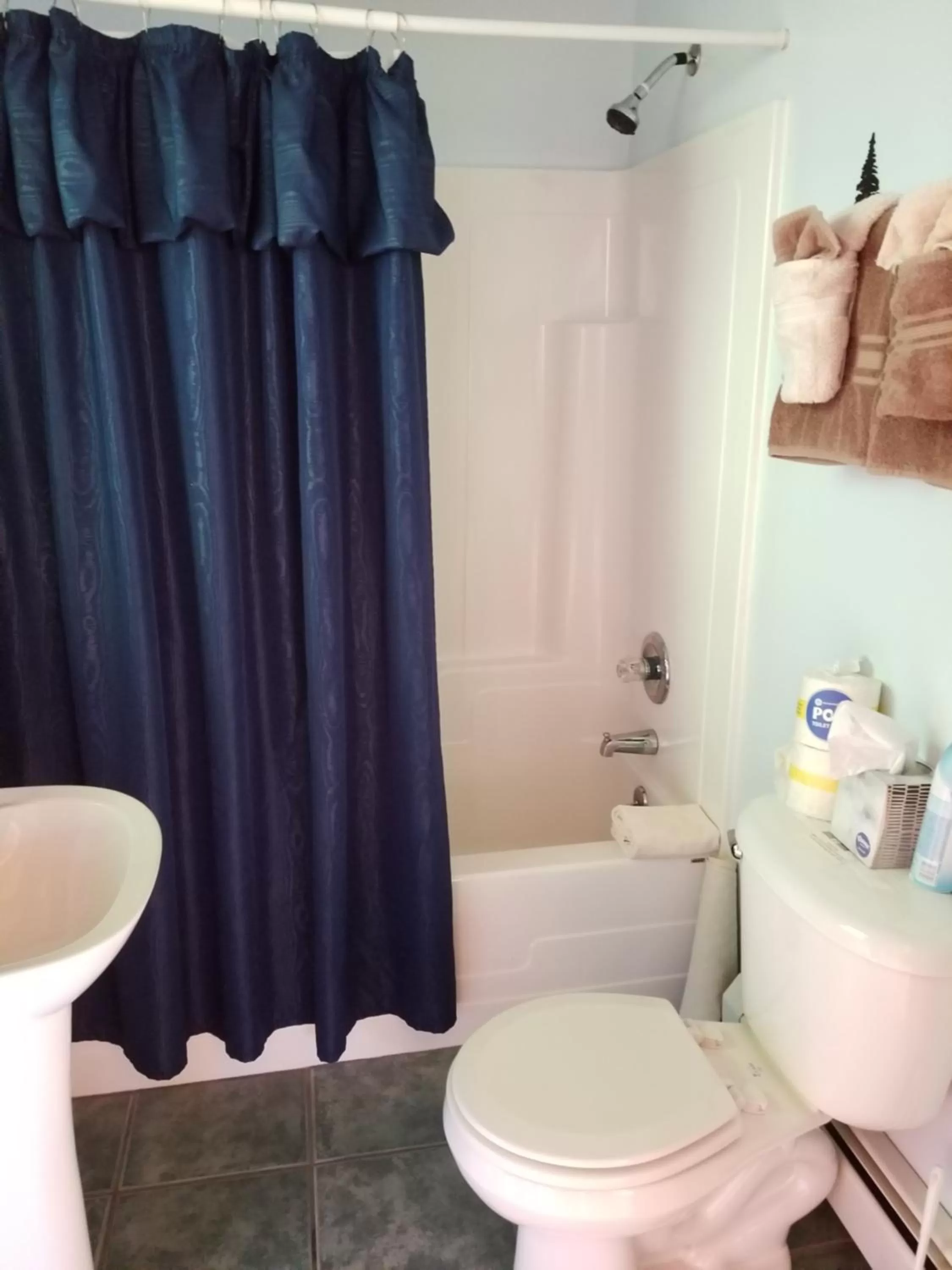 Bathroom in Trails End Inn