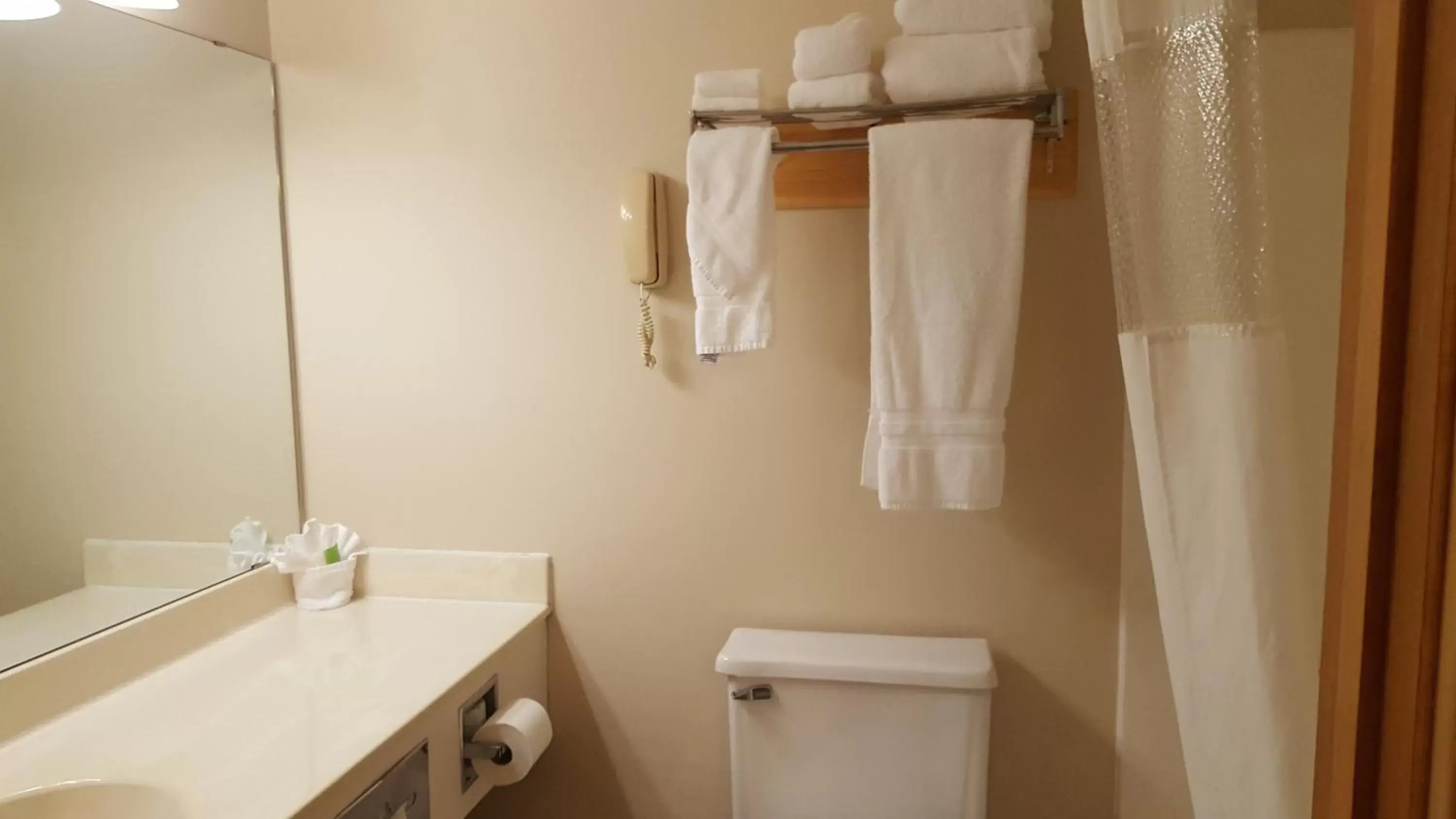 Bathroom in Flat Creek Lodge