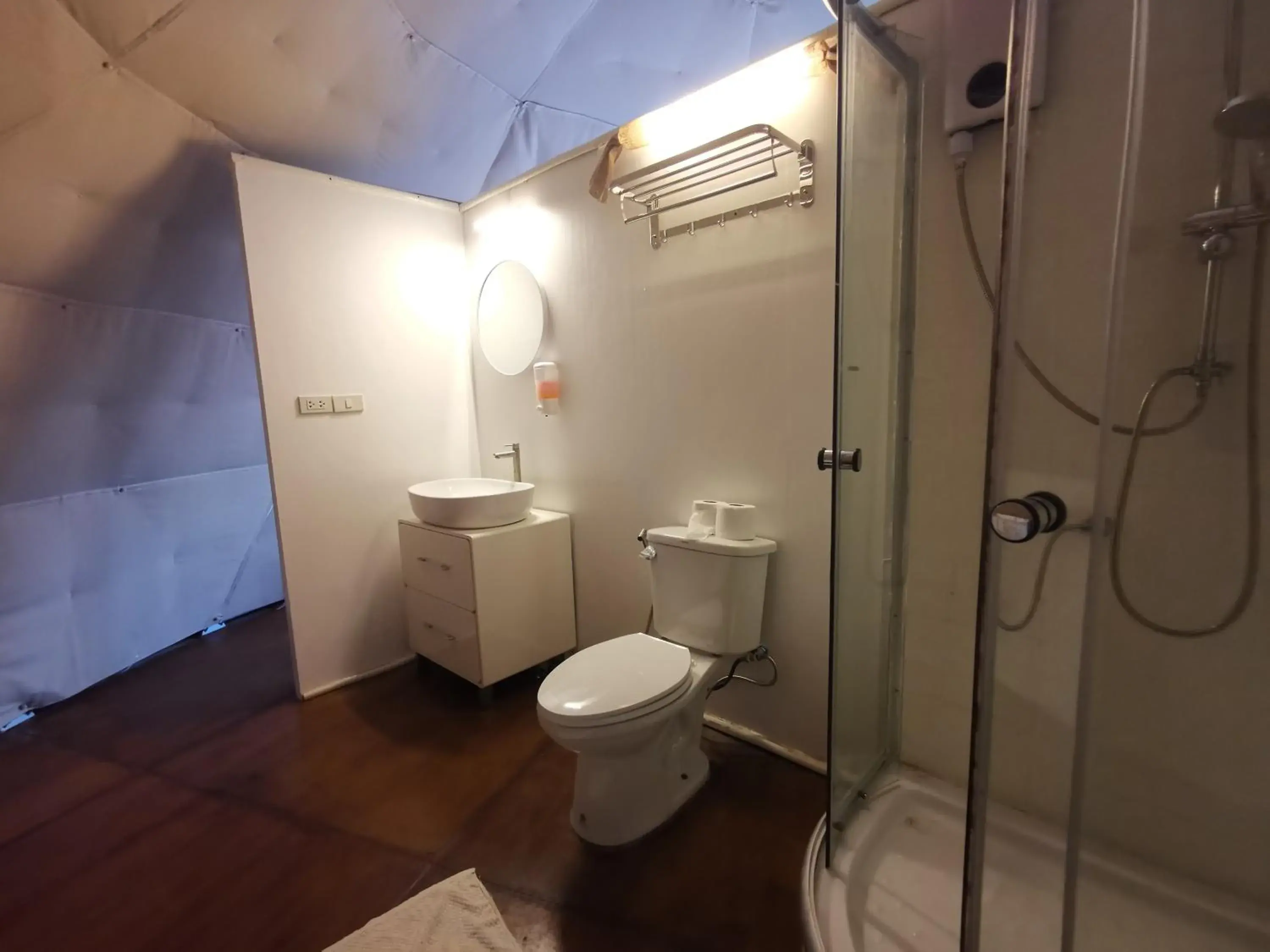 Toilet, Bathroom in Eco Lanta Hideaway Beach Resort