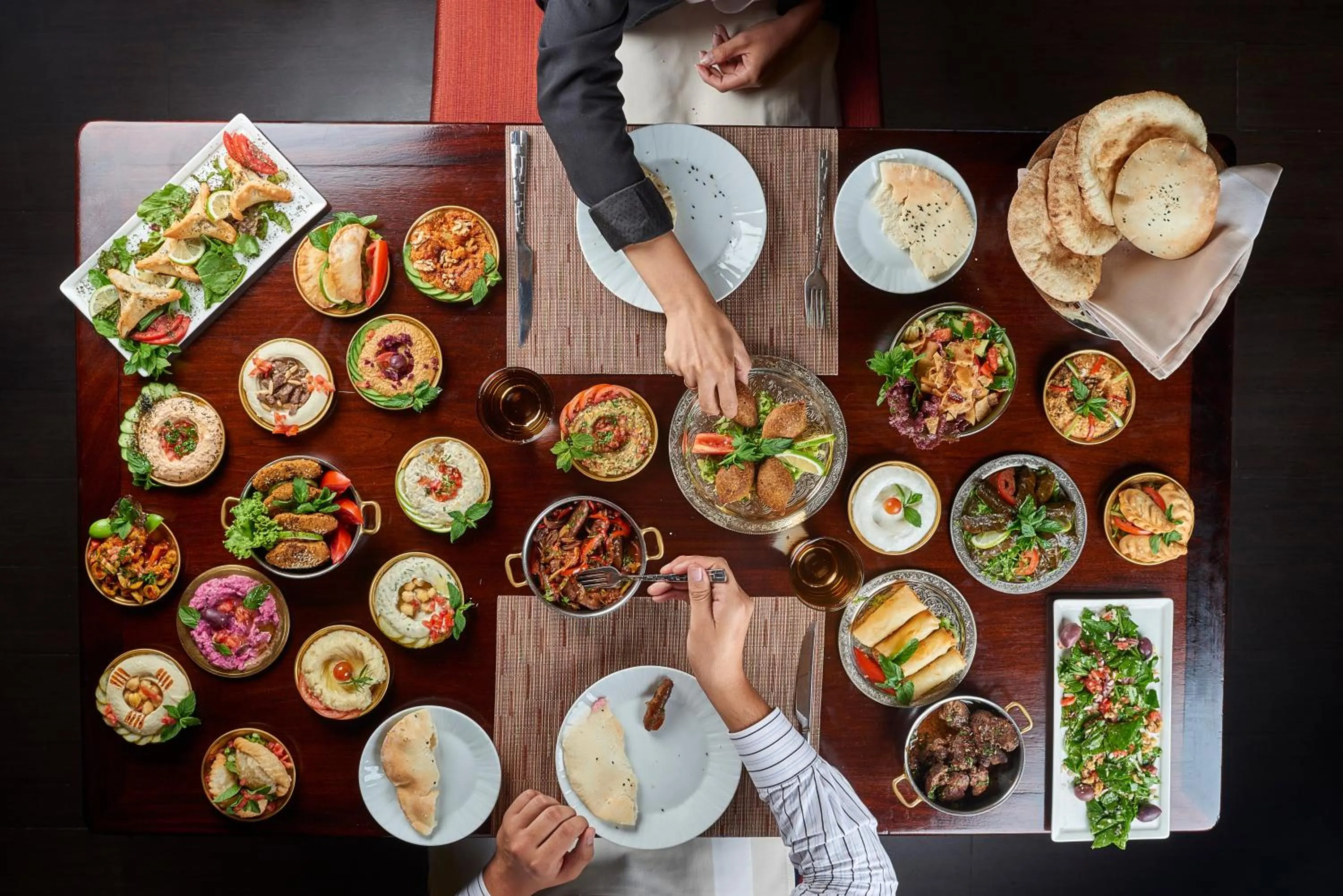 Food close-up in Four Seasons Cairo At The First Residence