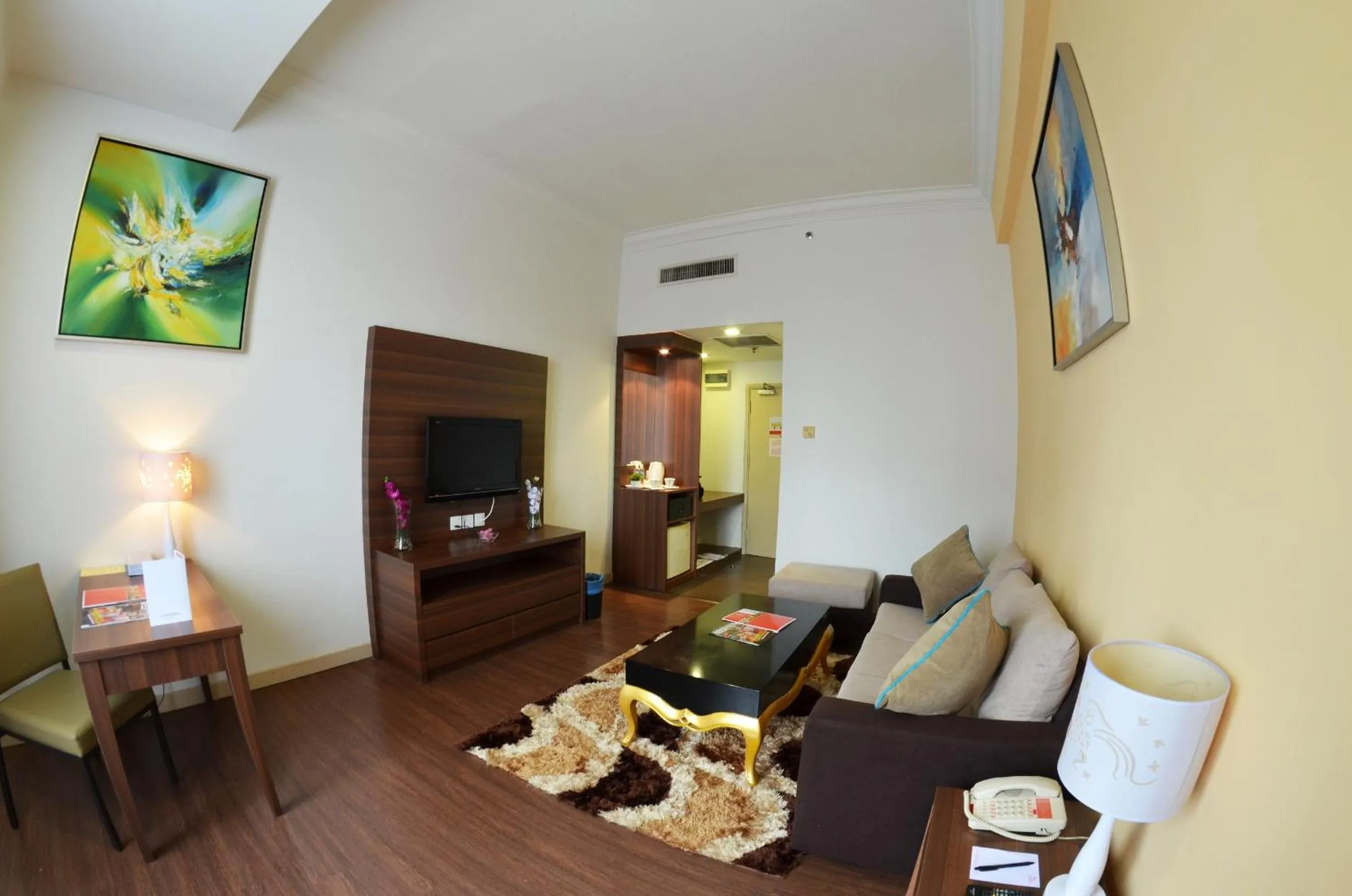 Living room, Seating Area in Hotel Sentral Johor Bahru @ Woodland Causeway