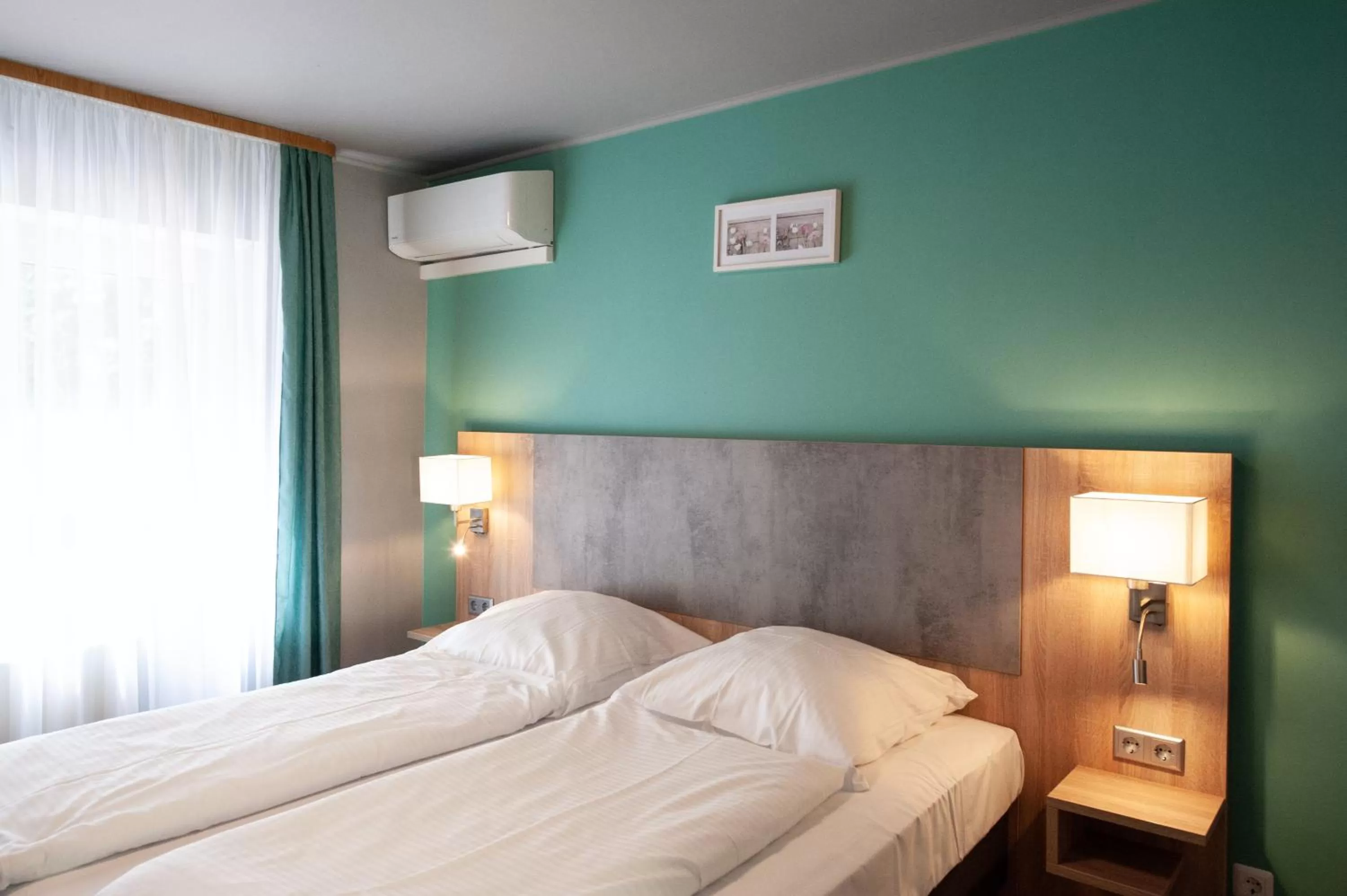 Bed in Hotel Blüchertal