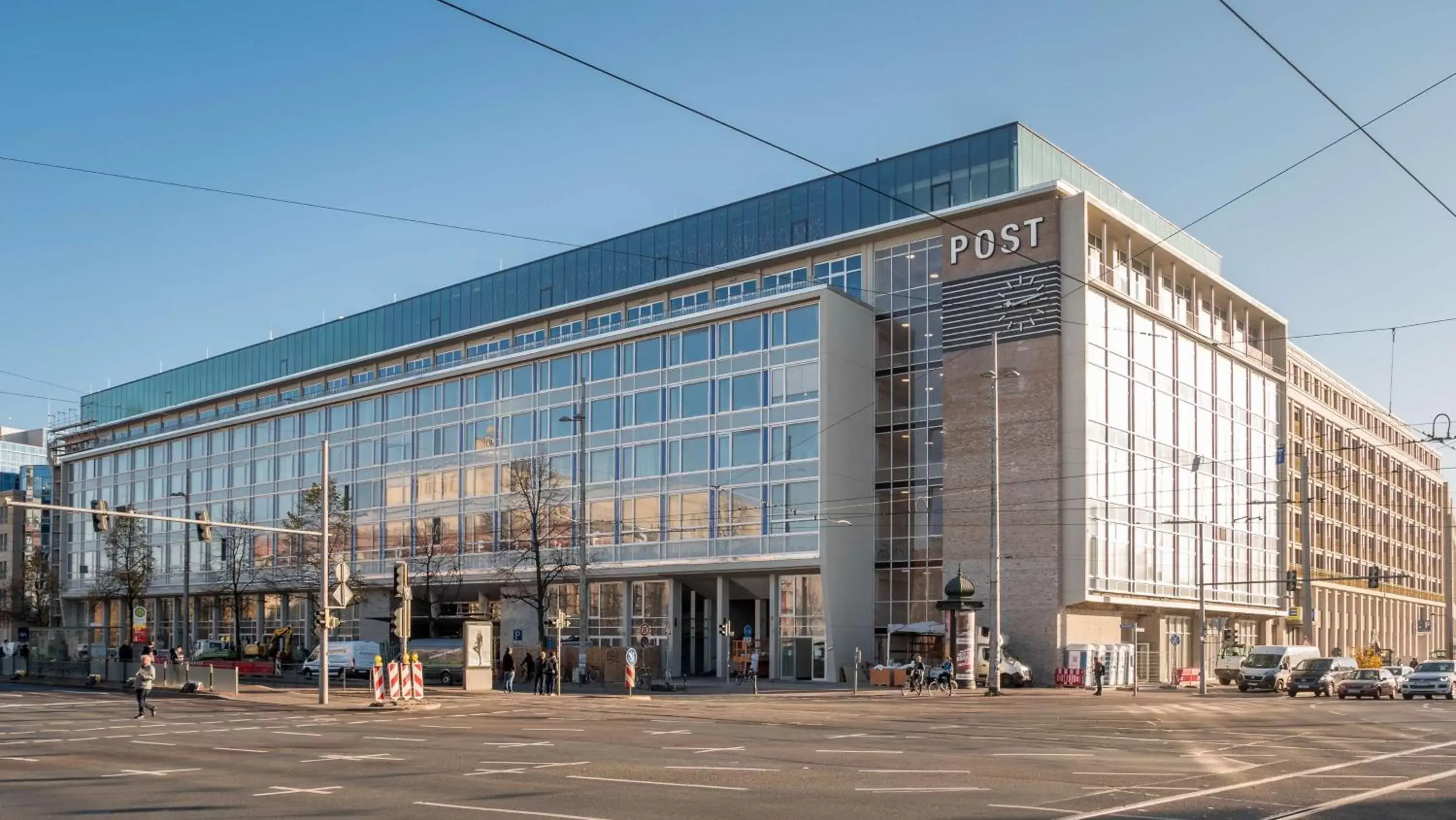 Property building in Staycity Aparthotels Leipzig City Centre Property building in Staycity Aparthotels Leipzig City Centre