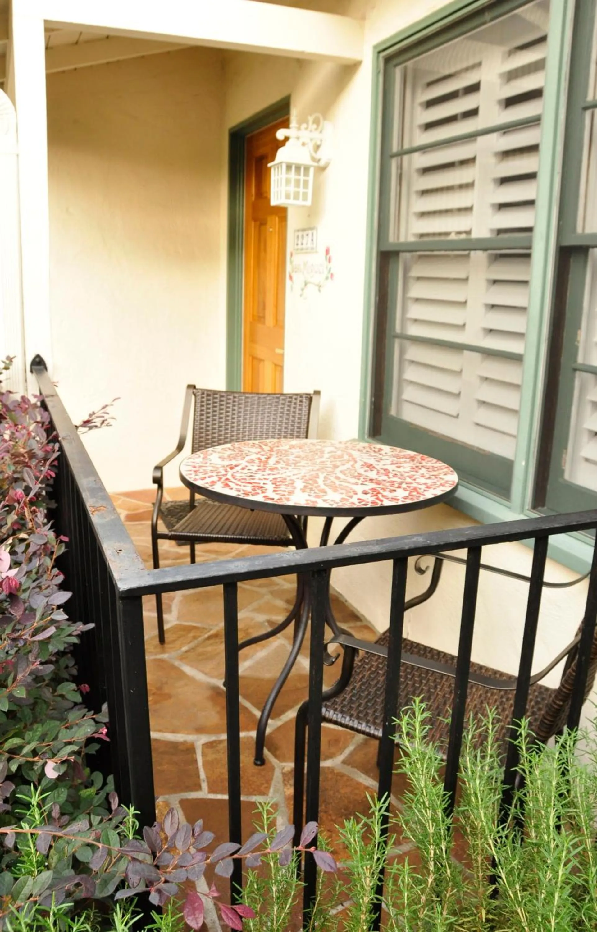 Balcony/Terrace in The Eagle Inn