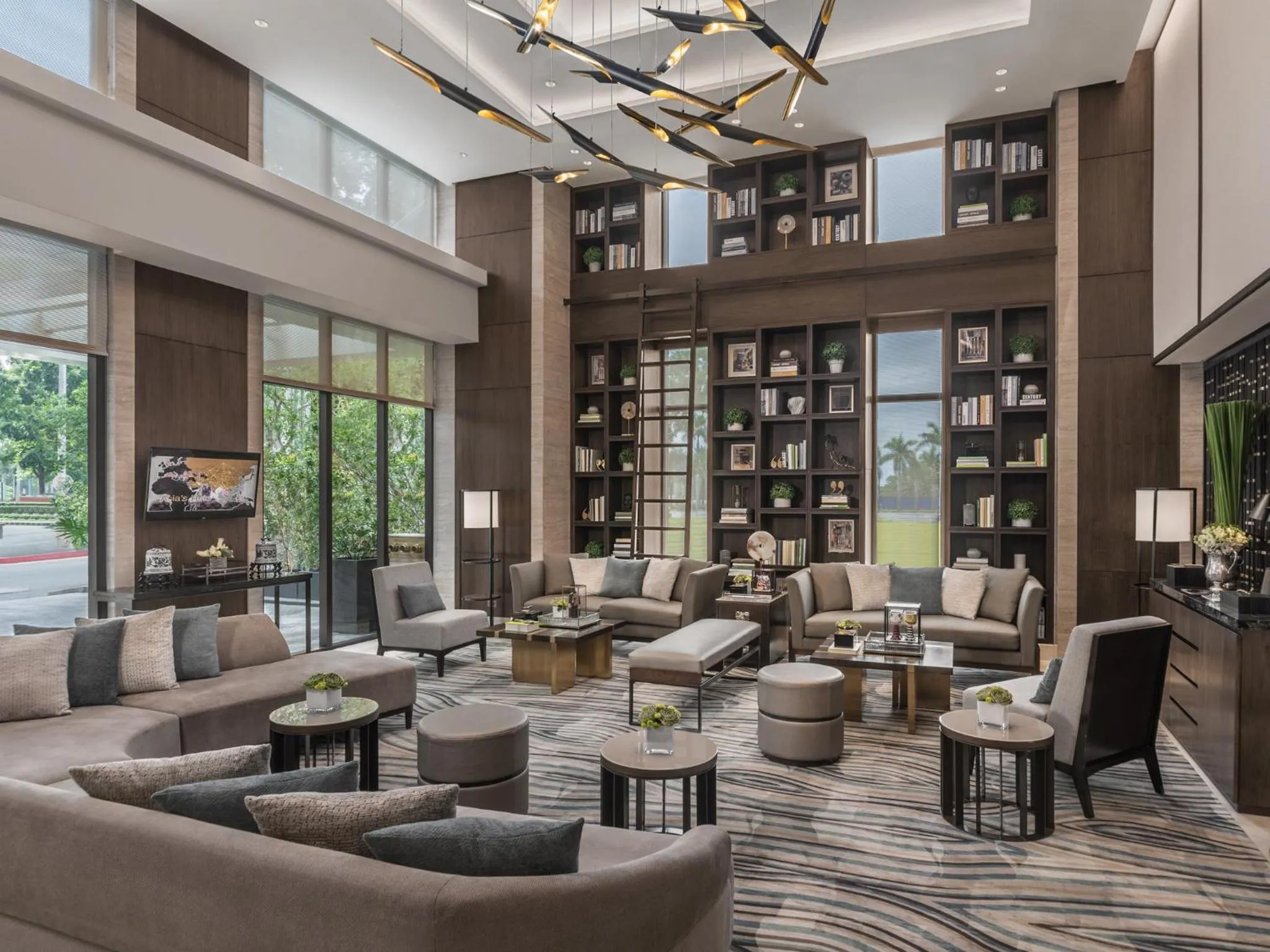 Lobby or reception in Somerset Alabang Manila