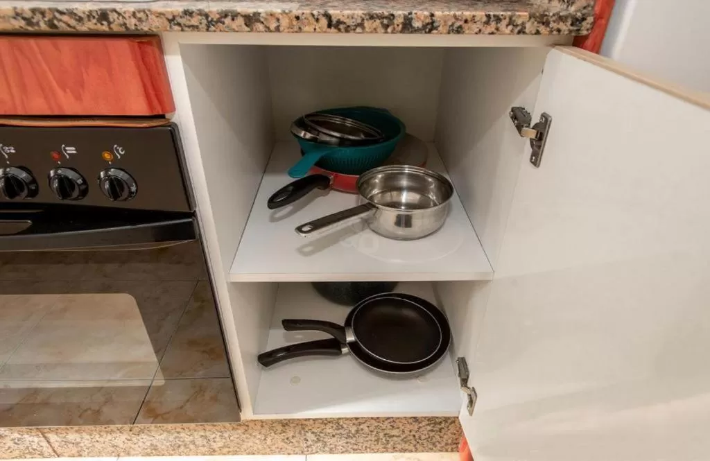 kitchen in Apartamentos Turísticos Fresno