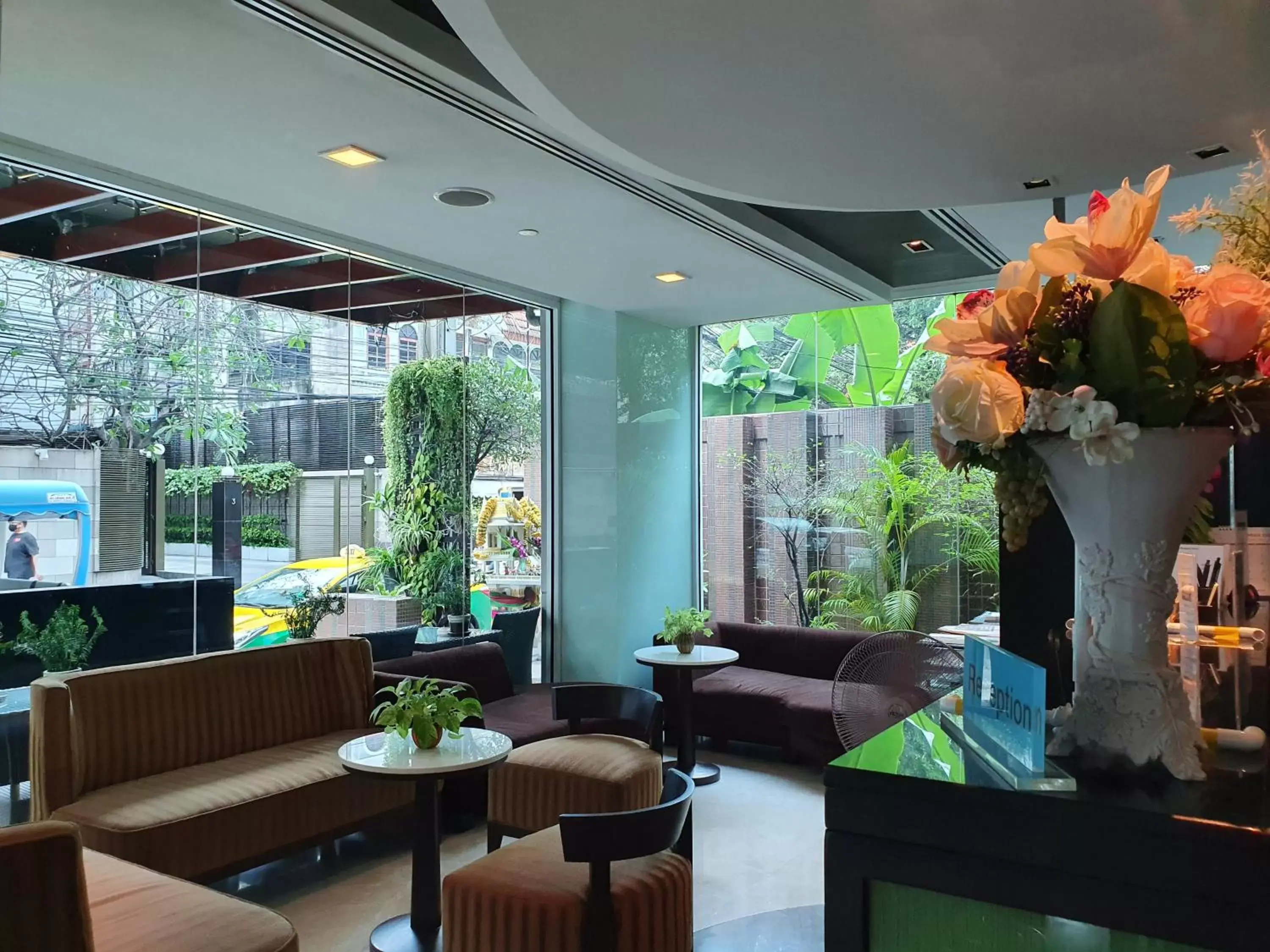 Lobby or reception in Amora NeoLuxe Suites Hotel