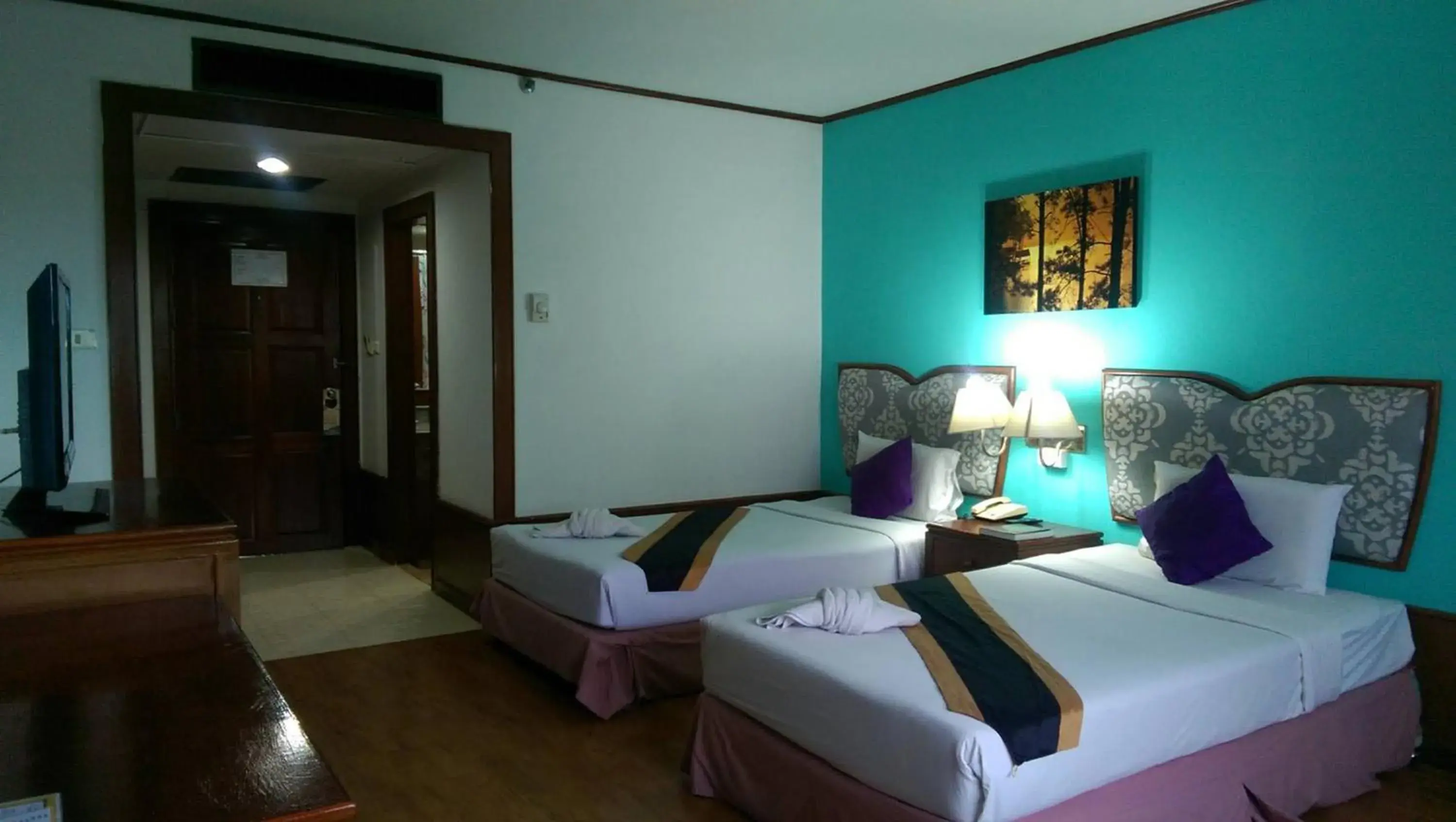 Bedroom, Room Photo in Wattana Park Hotel