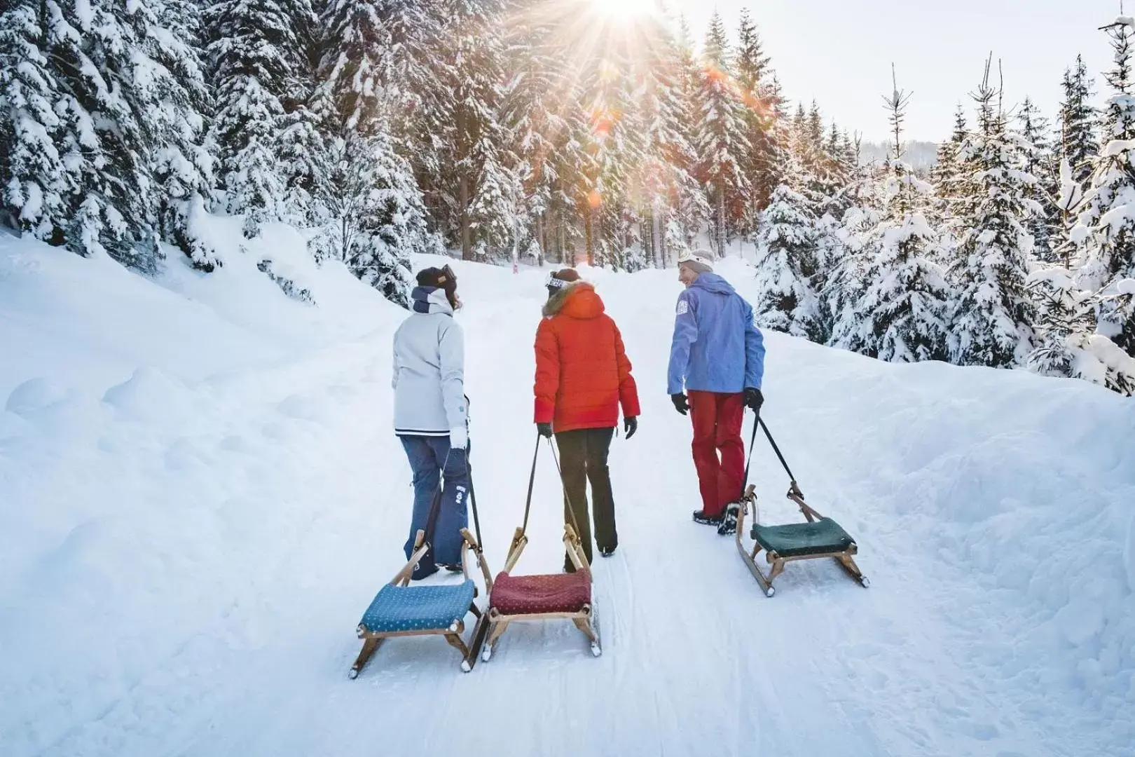 Winter, Skiing in Landhotel Laudersbach