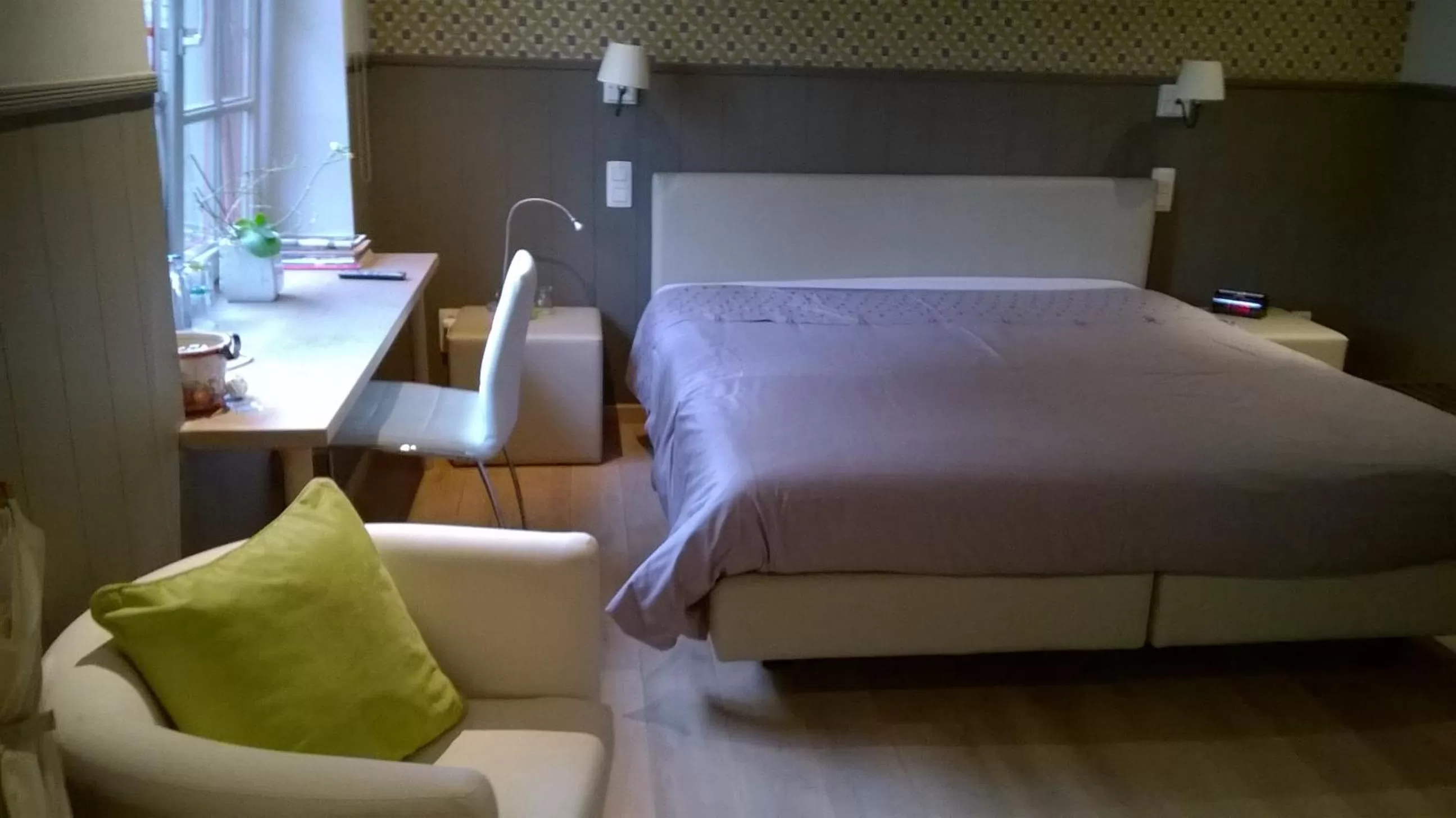 Bed in B&B De Zoete Kers