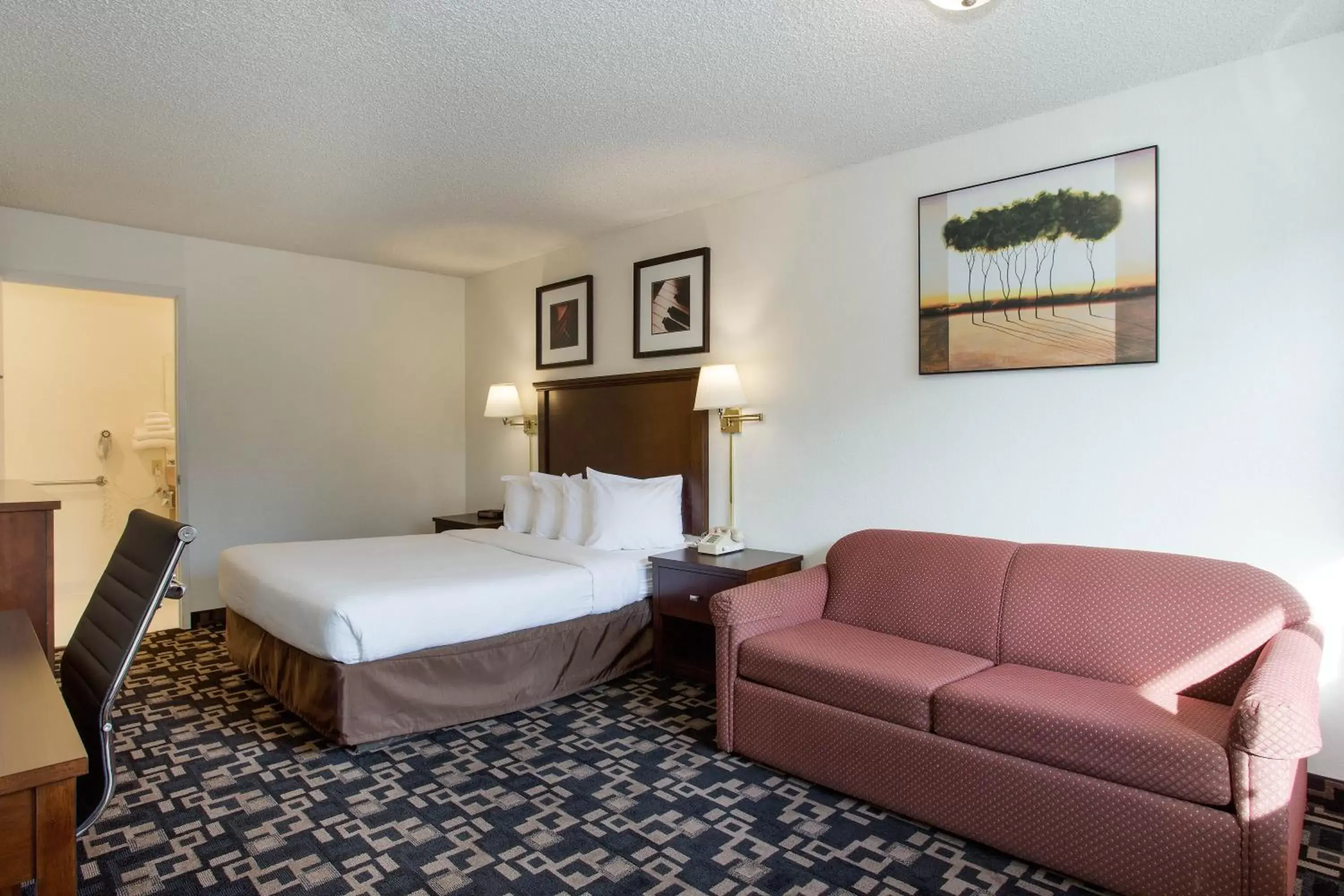 Queen Room - Disability Access/Non-Smoking in MorningGlory Inn & Suites