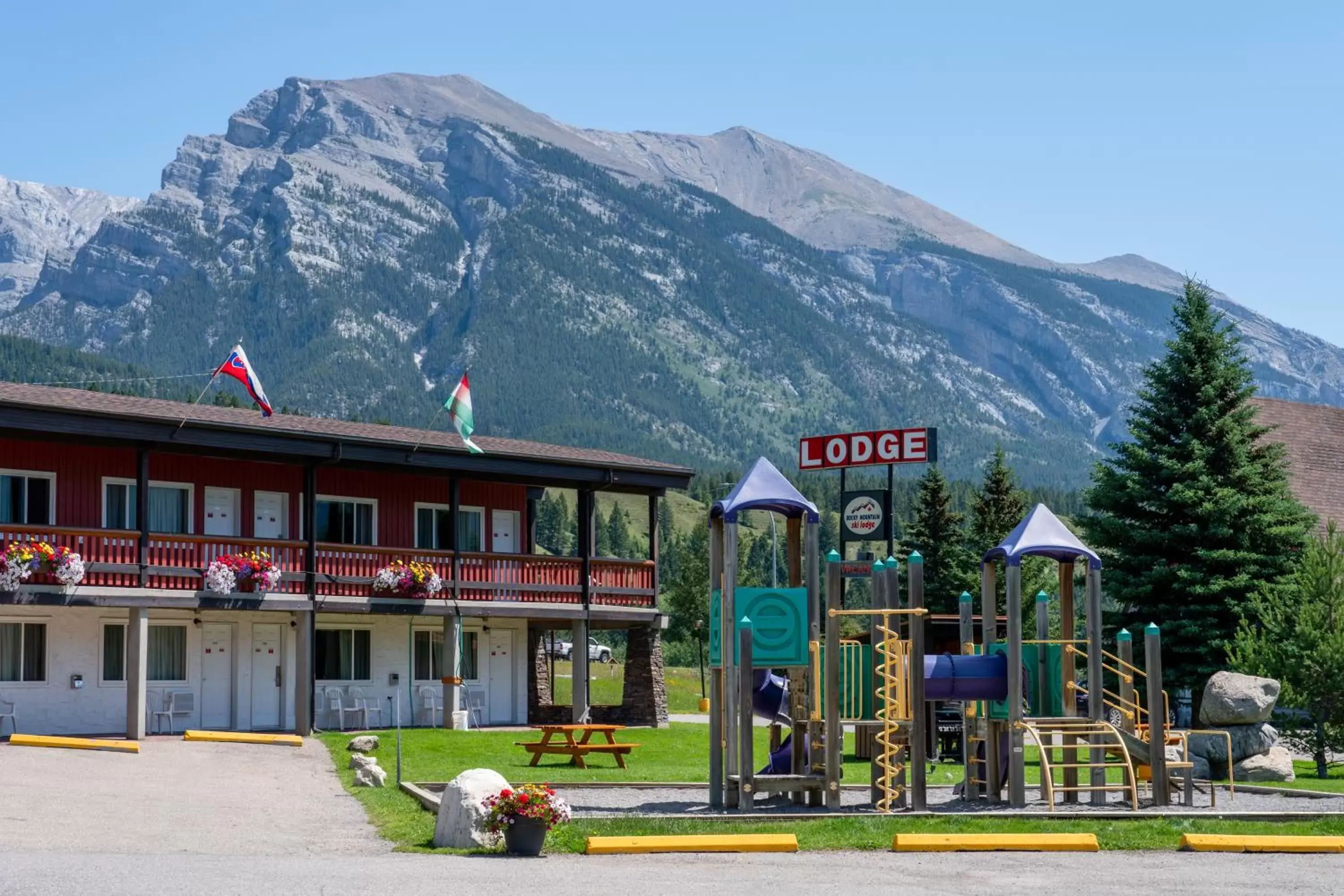 Property building in Rocky Mountain Ski Lodge