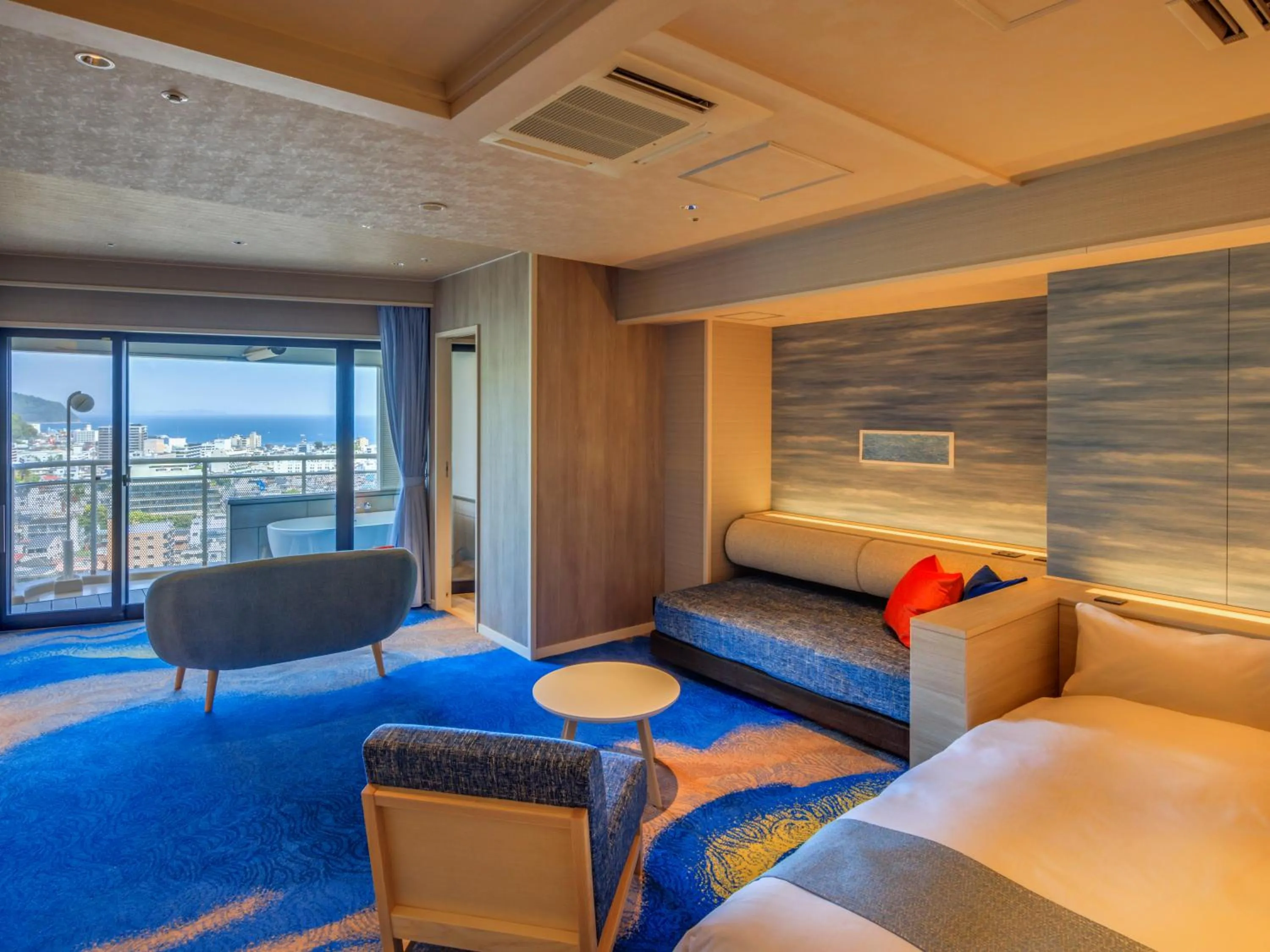 Bed in Ito Hotel Juraku