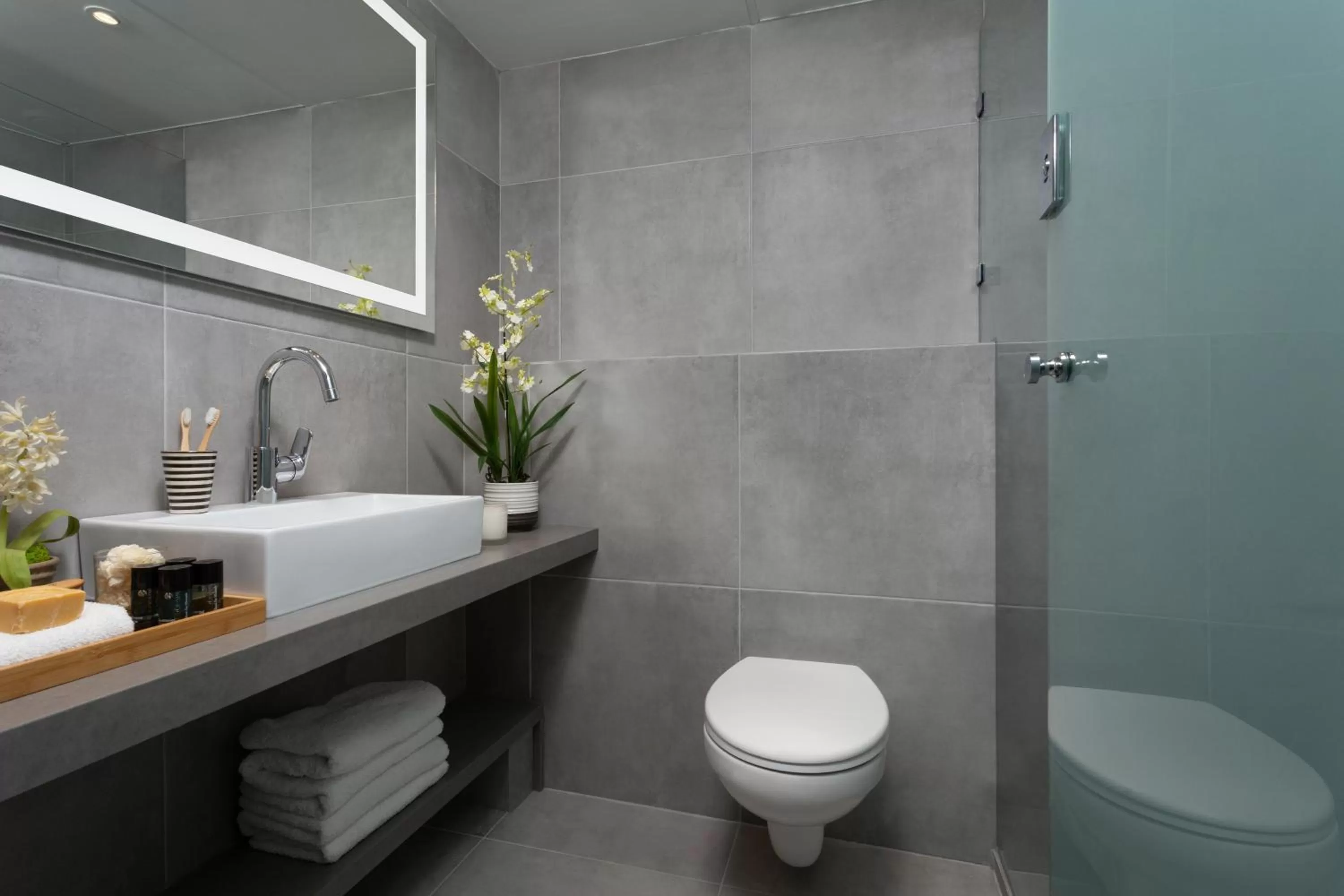 Shower in Sea Executive Suites