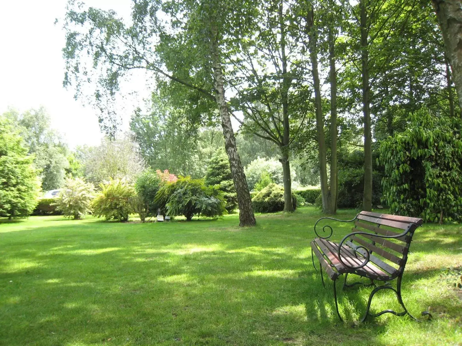 Summer, Garden in Old Rectory Hotel, Crostwick