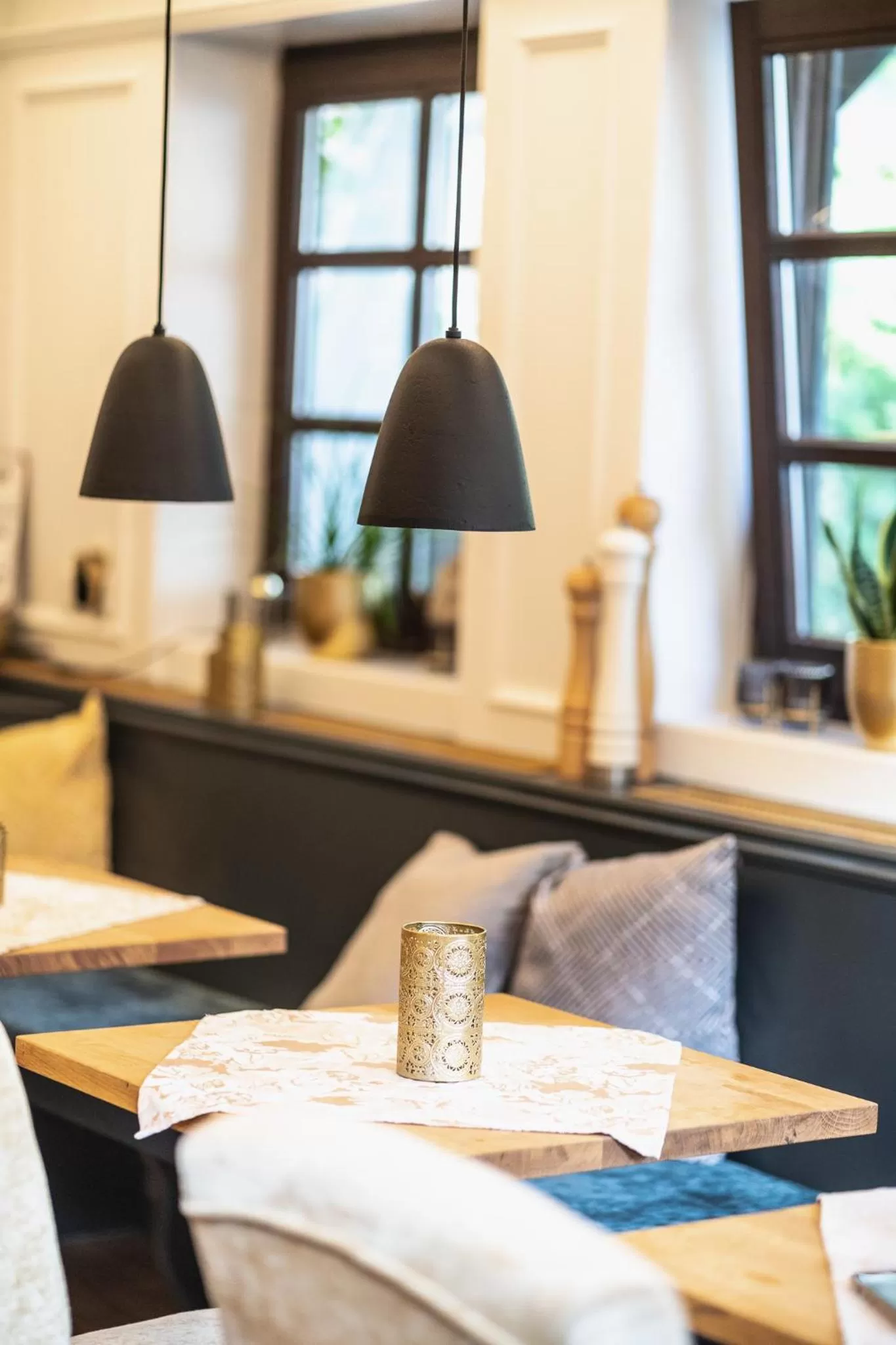 Dining area in Hotel Kavala