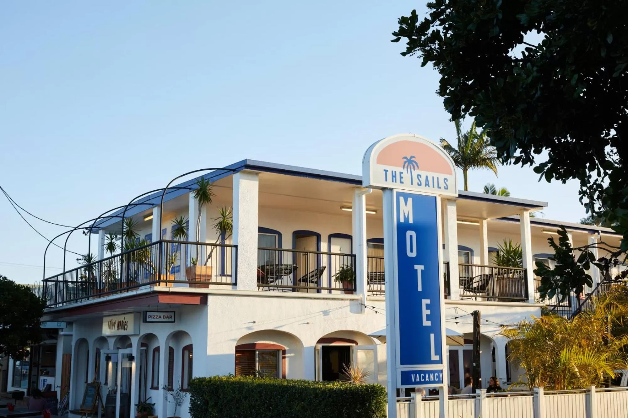 Property building in The Sails Motel Brunswick Heads