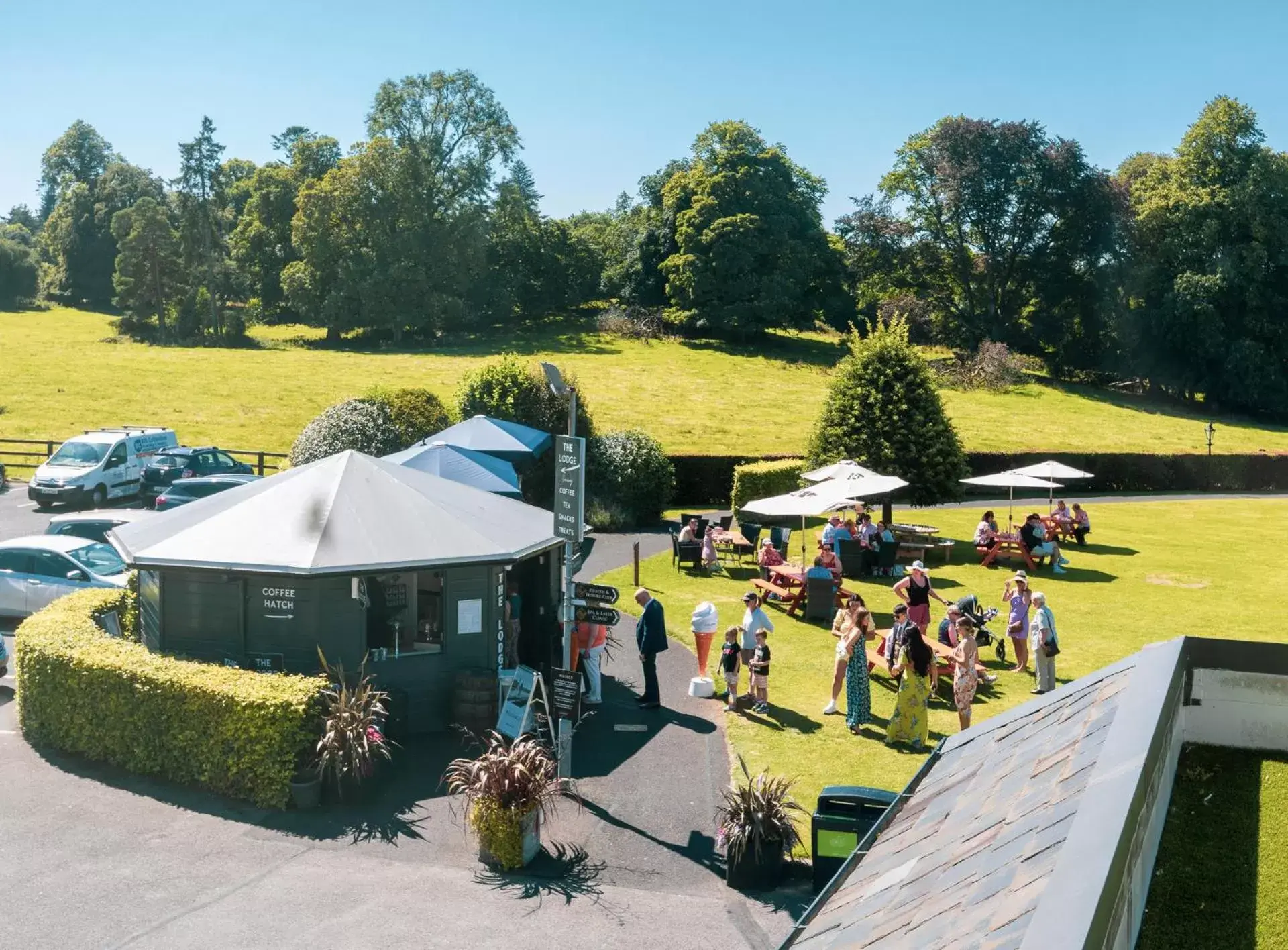 Garden view, Pool View in Bloomfield House Hotel, Leisure Club & Spa