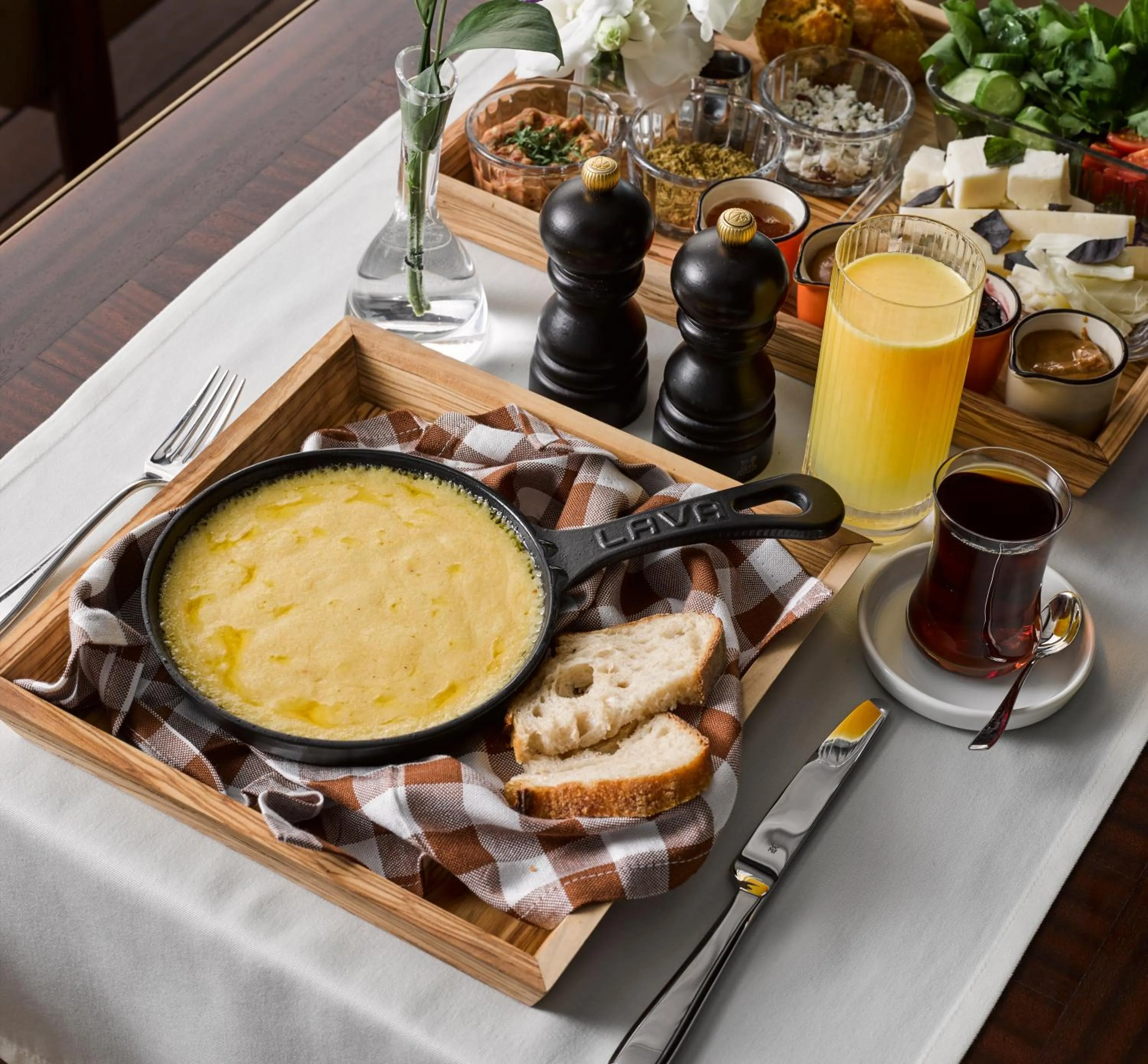 Food in Georges Hotel Galata