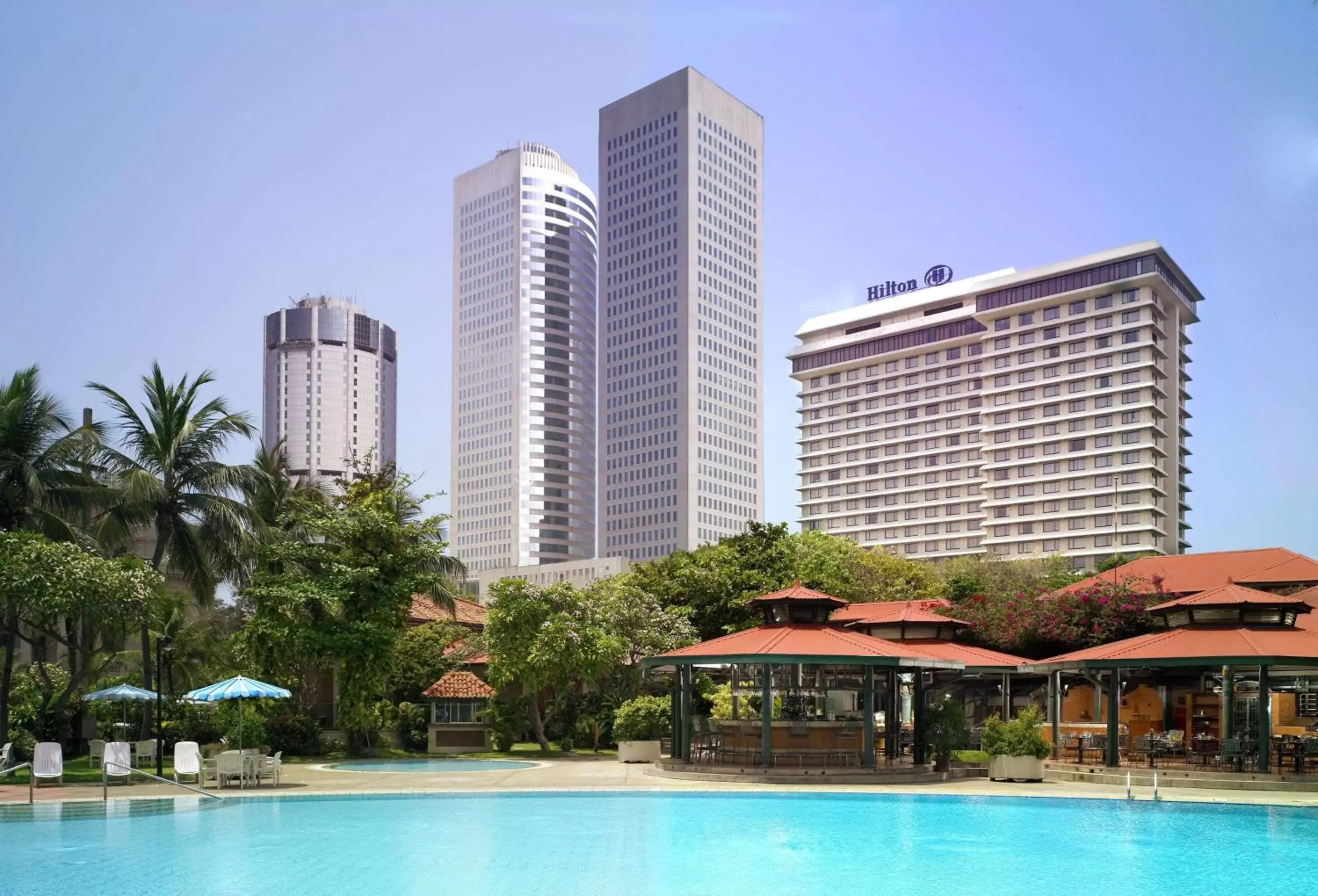 Property building, Swimming Pool in Hilton Colombo Hotel