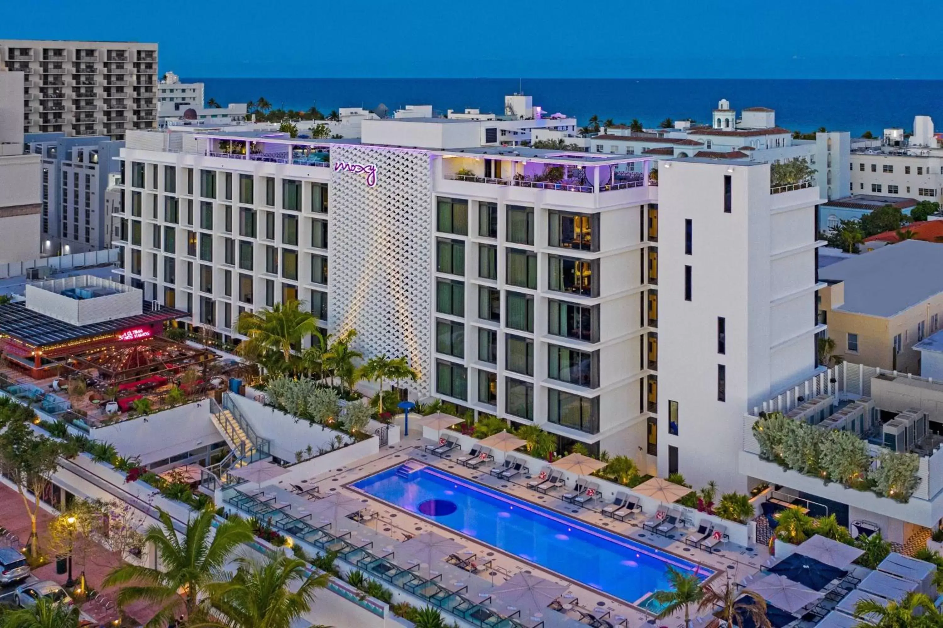 Property building, Pool View in Moxy Miami South Beach