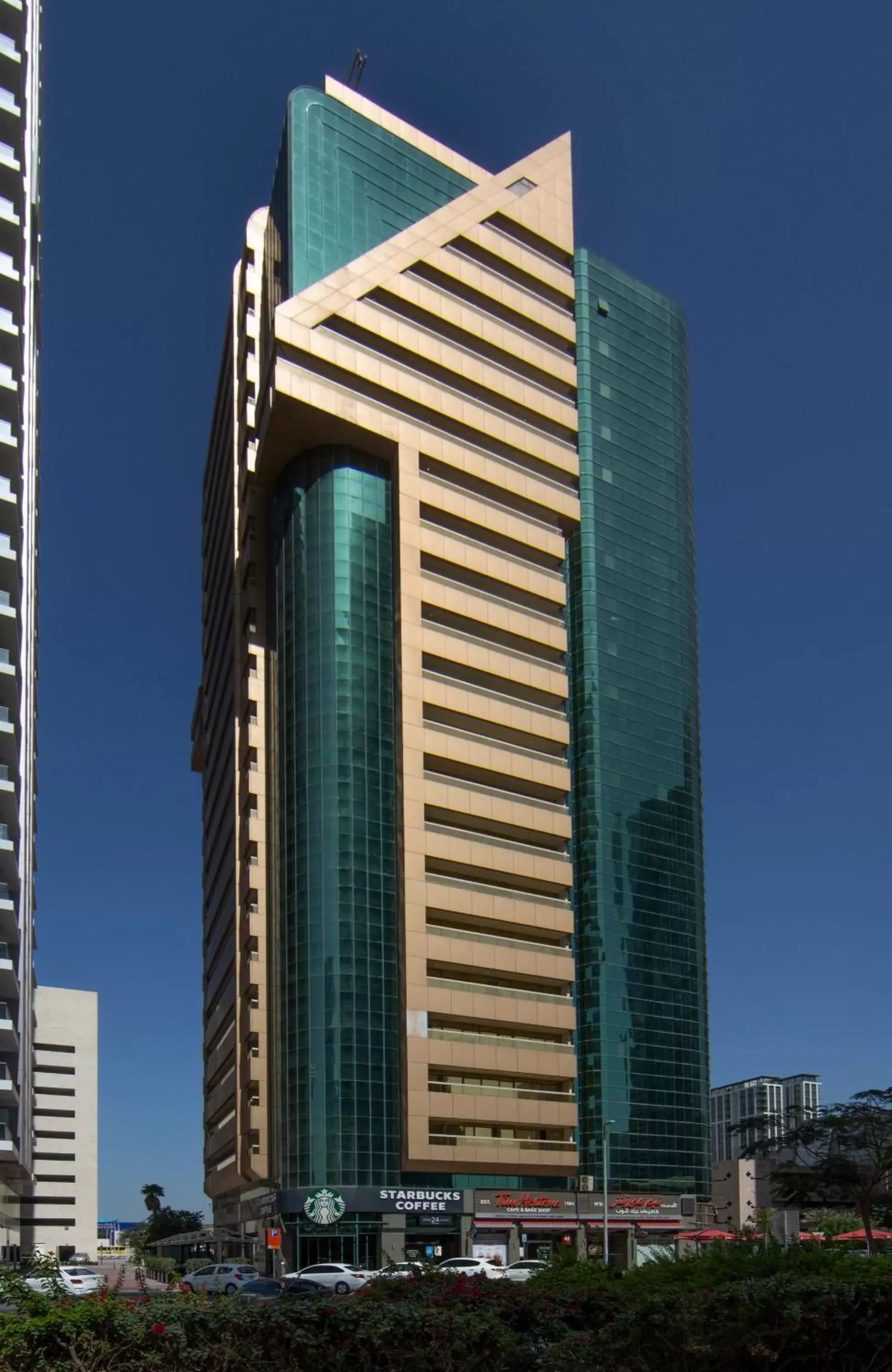 Property Building in Number One Tower Suites Hotel
